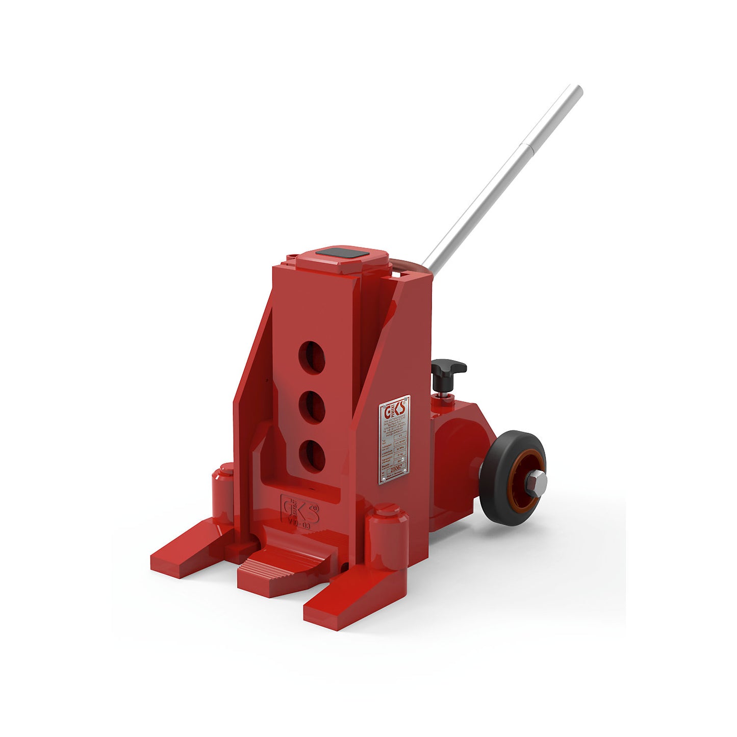 Lifter, with hydraulic unit, type V10, max. load 10 t.
