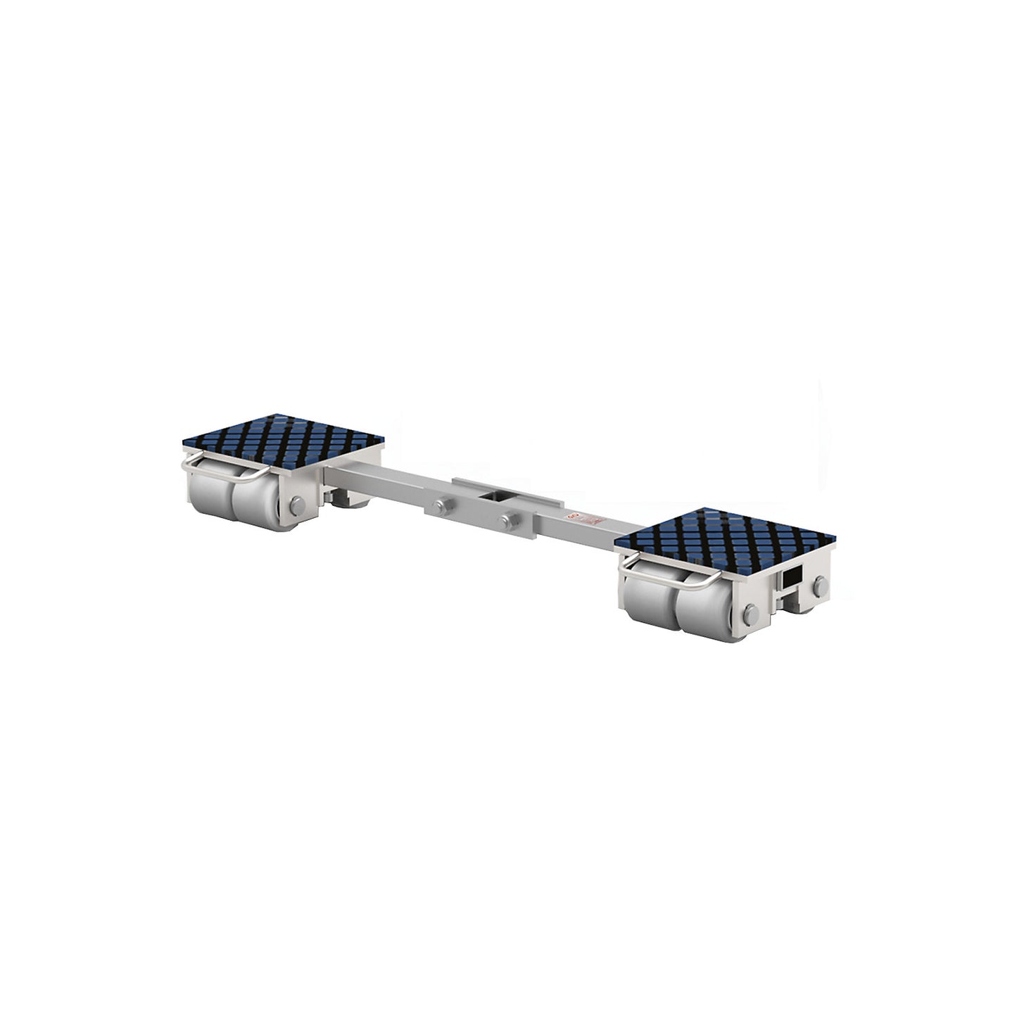 Transport chassis, fixed, with connecting rod and joint, max. load 6000 kg, for cleanrooms.