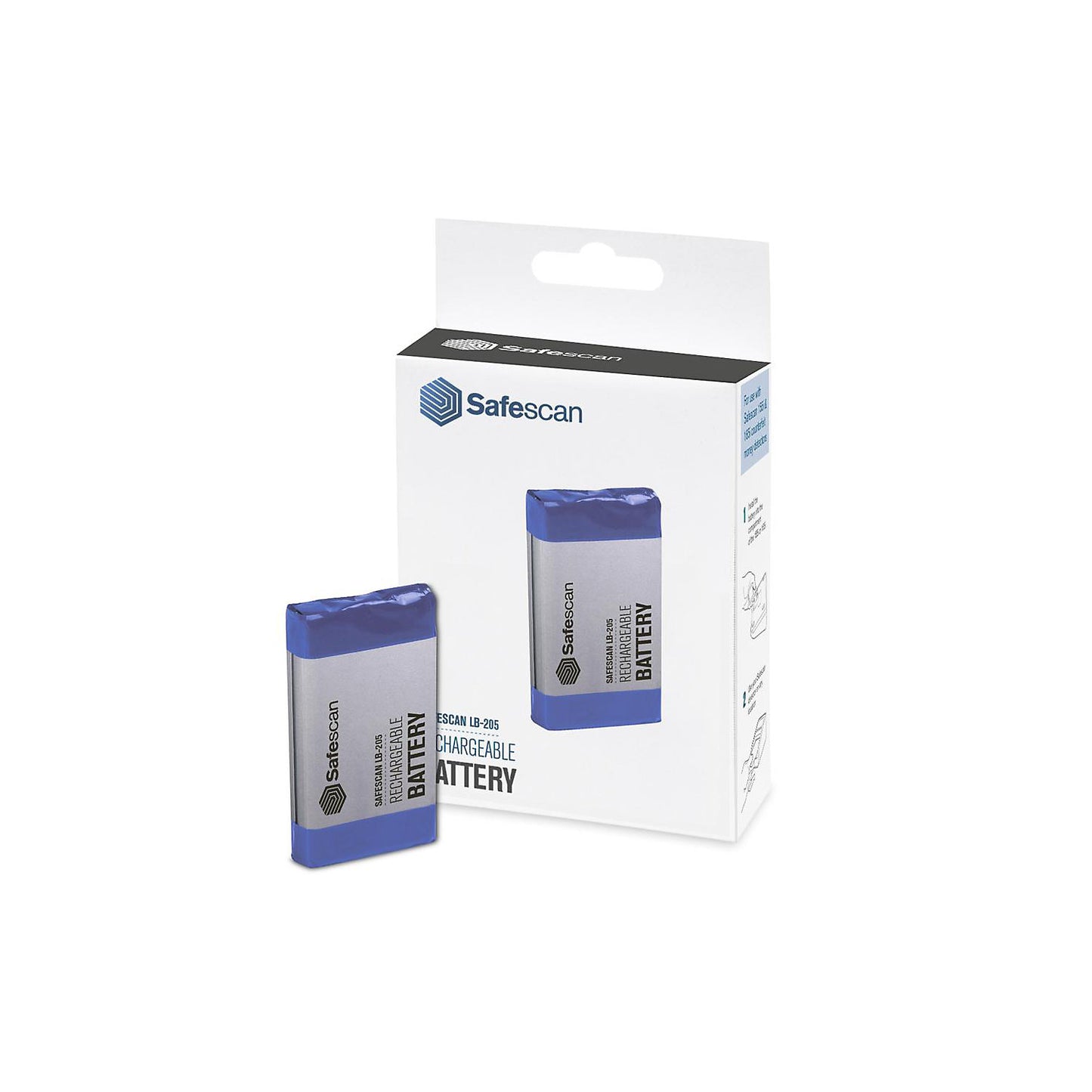 Rechargeable battery, for currency scales 6165 and 6185, LB-205.