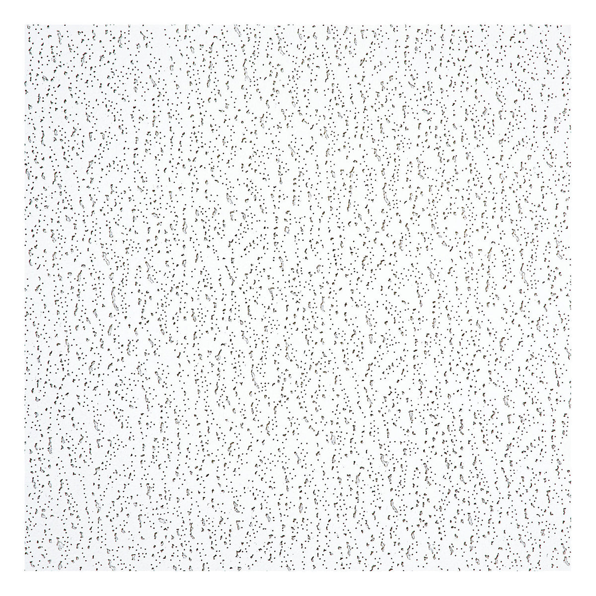 Ceiling section with inlaid white mineral fibre panels, panel size 625 x 625 mm, extra cost per m².