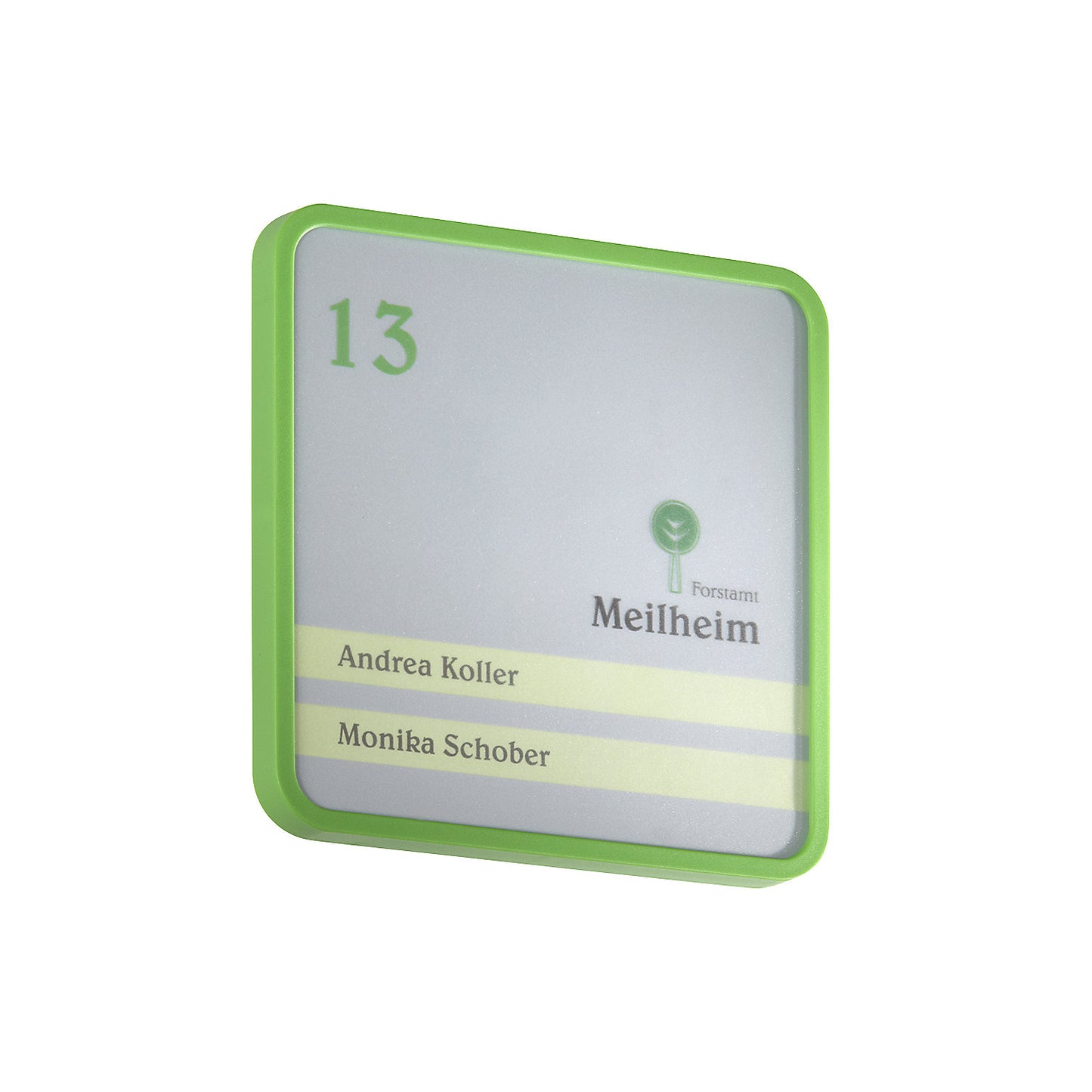 MAXI™ door sign, HxW 150 x 150 mm, pack of 3, 2 parts.