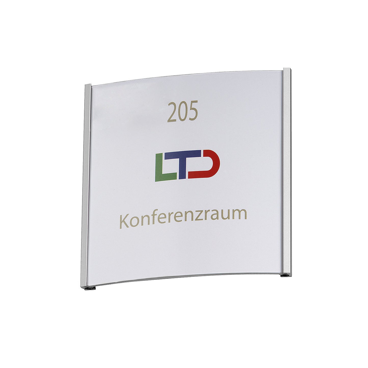ORLANDO™ door sign, HxW 148 x 148 mm, weight 0.22 kg.