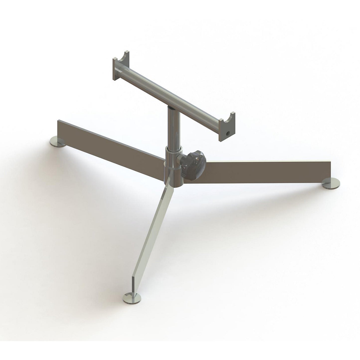 Lightweight tripod frame support, for track width 300 mm, height up to support 210 - 350 mm.