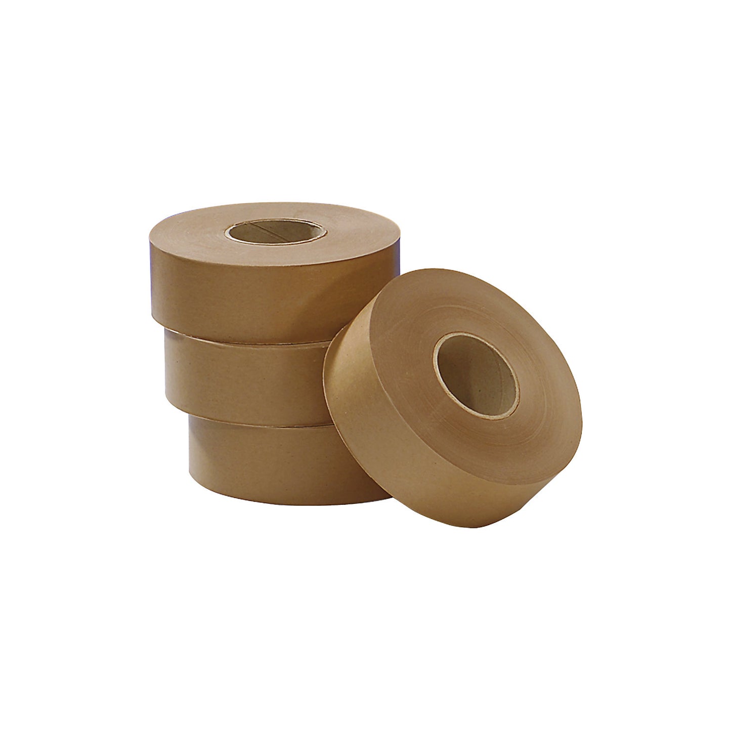 Gummed tape, basic model, pack of 12 rolls, brown, tape width 70 mm.