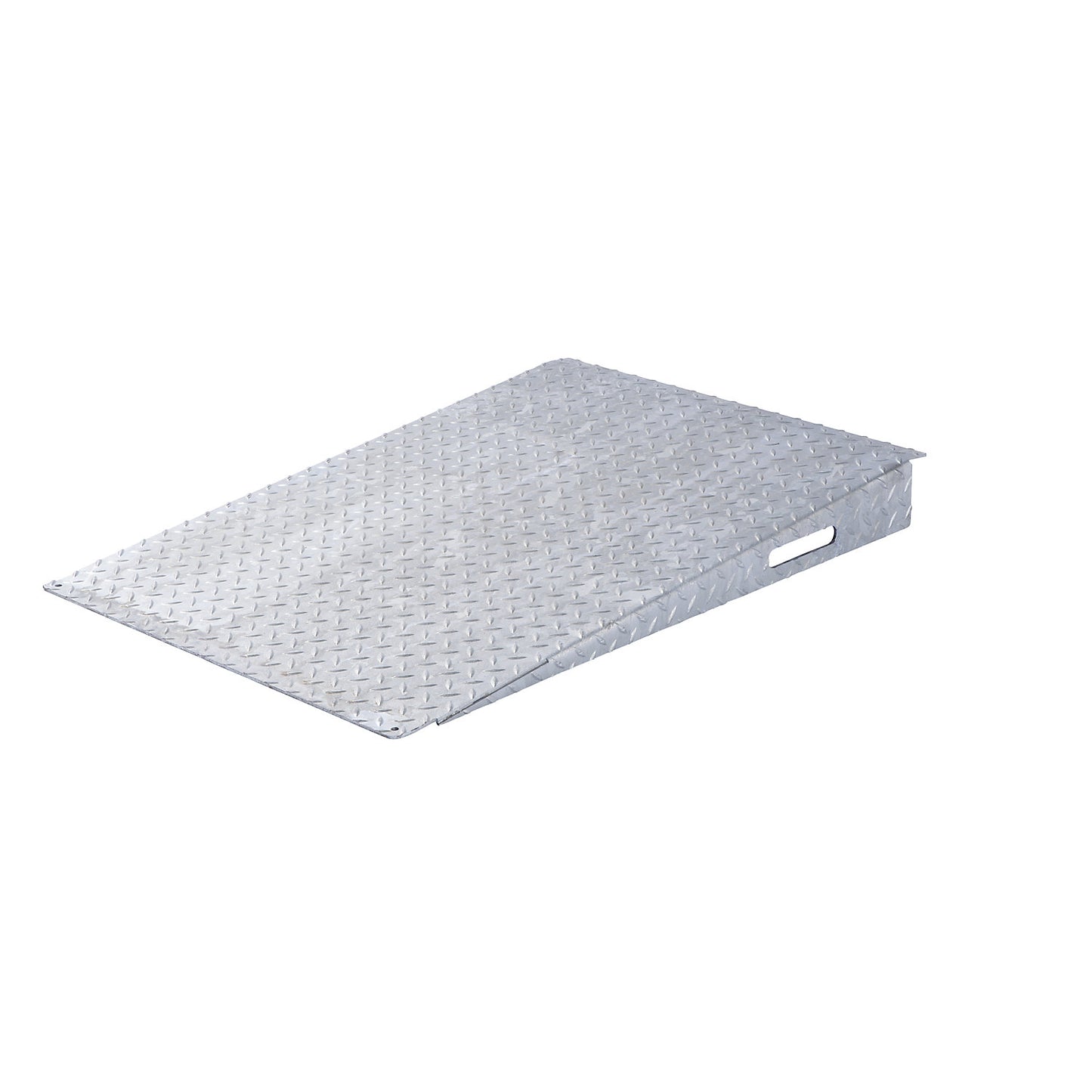Loading ramp, hot dip galvanised, LxWxH 1140 x 800 x 114 mm.