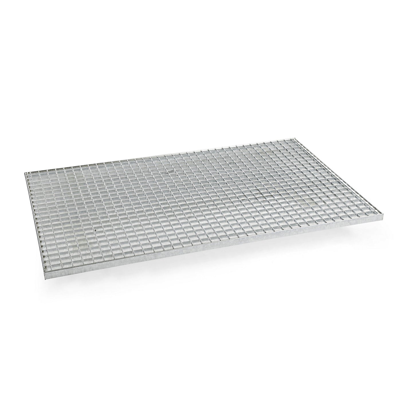 Mesh shelf panel, hot dip galvanised, max. load 100 kg, for WxD 1250 x 850 mm.