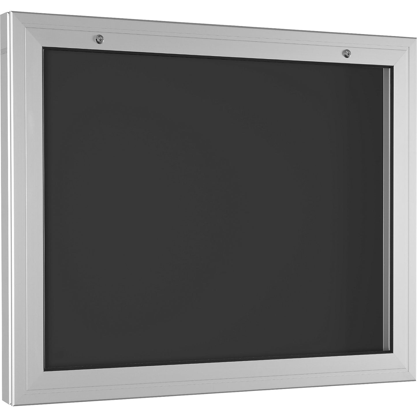 Display case, door opens downwards 180°, for A1.