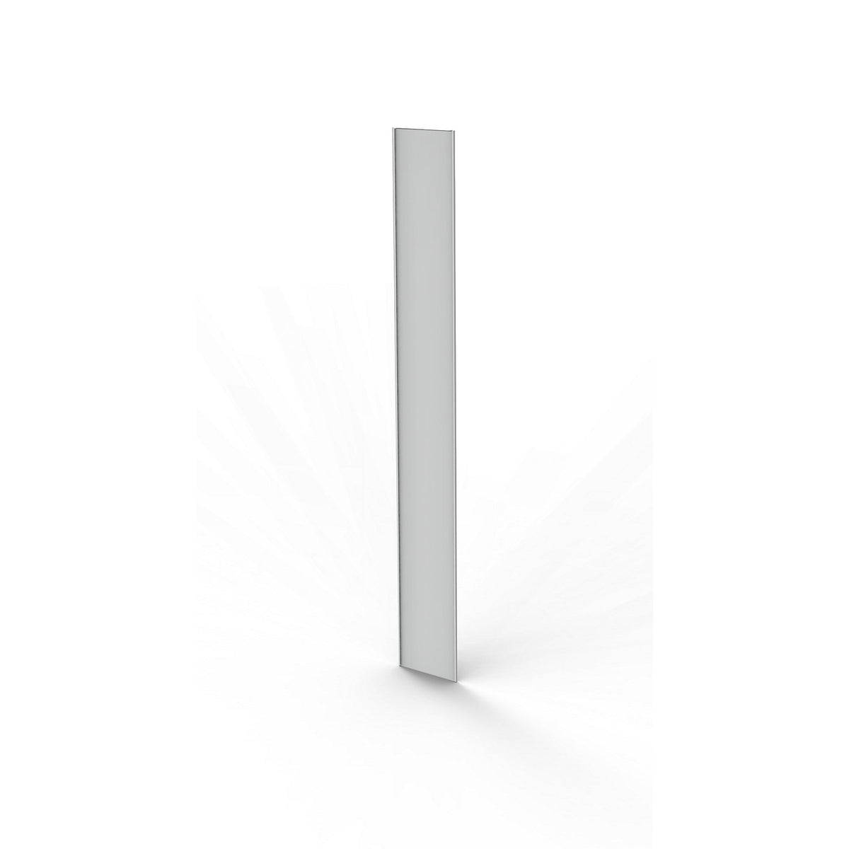 Side end wall, for height 2250 mm, depth 400 mm.