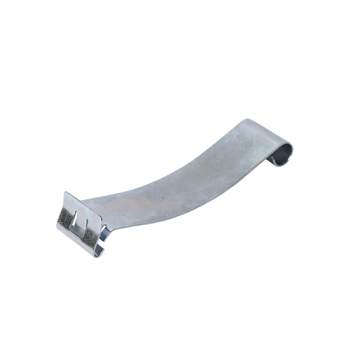 Label holder, 80 x 20 mm, made of spring steel.