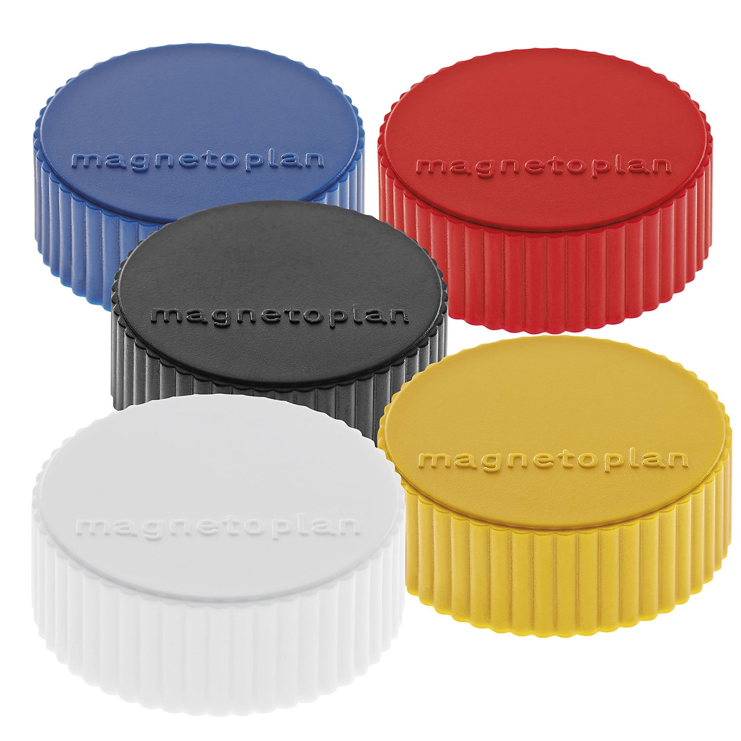 DISCOFIX MAGNUM magnet, Ø 34 mm, pack of 50, assorted.