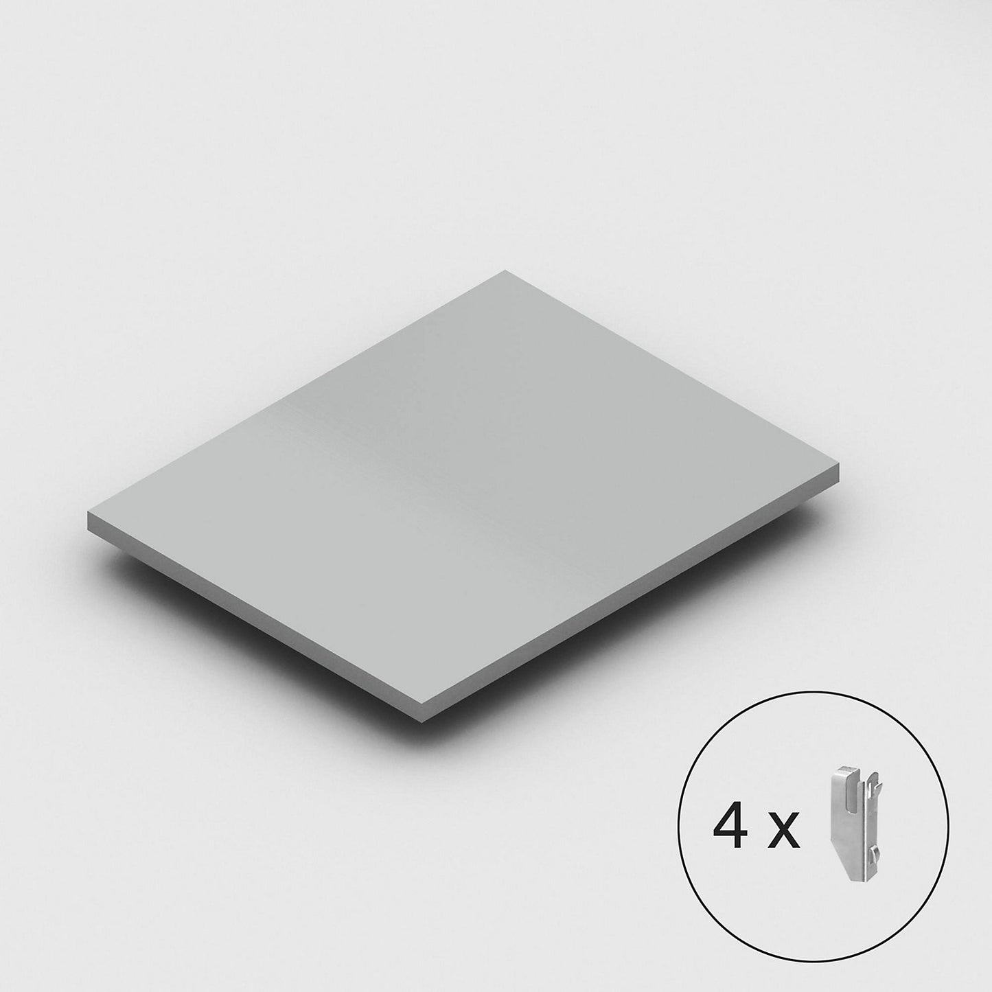 Shelf for boltless shelving unit, light duty, WxD 1000 x 800 mm.