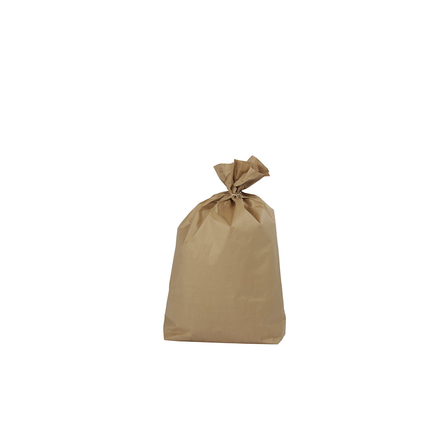 Paper waste sacks, capacity 12 l, LxWxH 215 x 150 x 360 mm, brown, pack of 100.