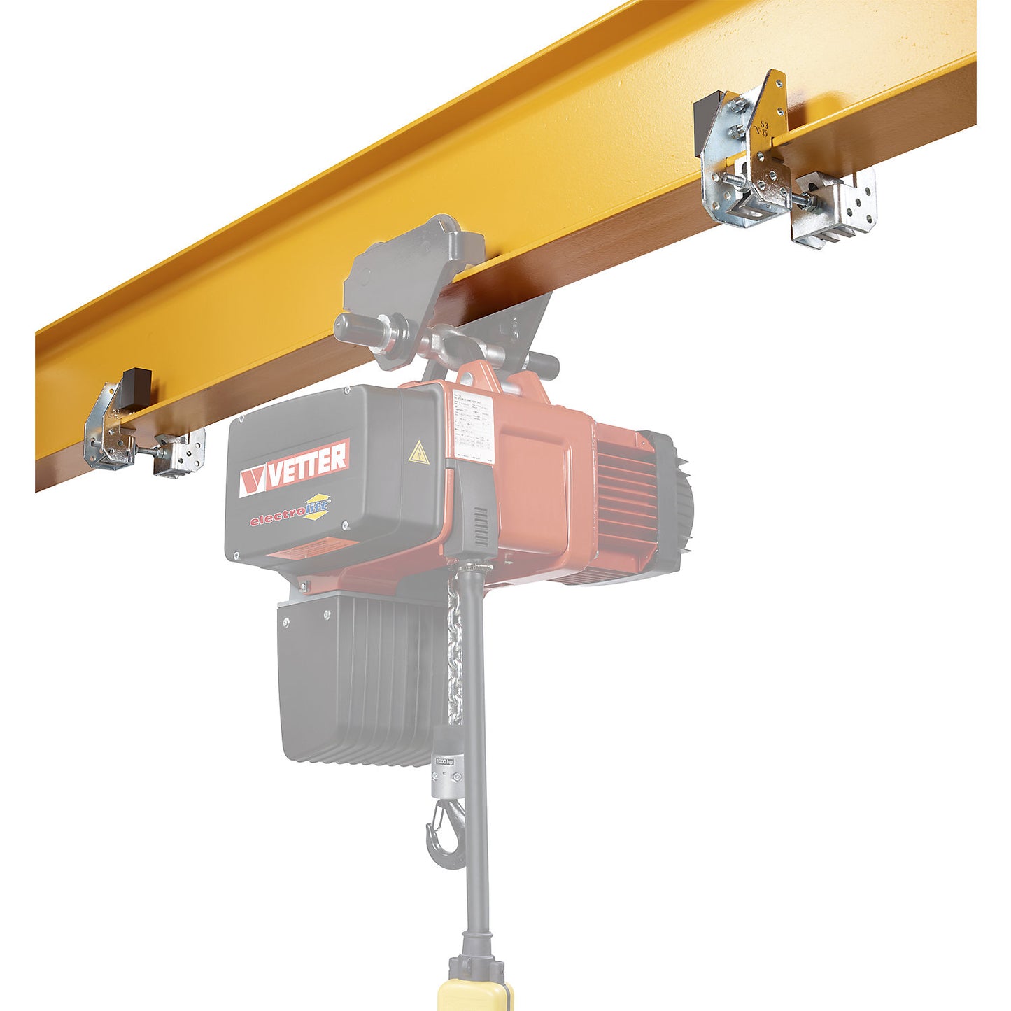 UNI dolly buffer, support flange widths from 91 - 300 mm, pack of 2.