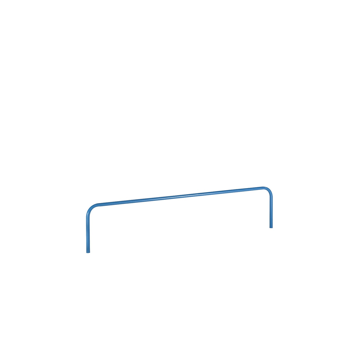 Tubular plug-in support, for platform length 1250 mm, 300 mm high.