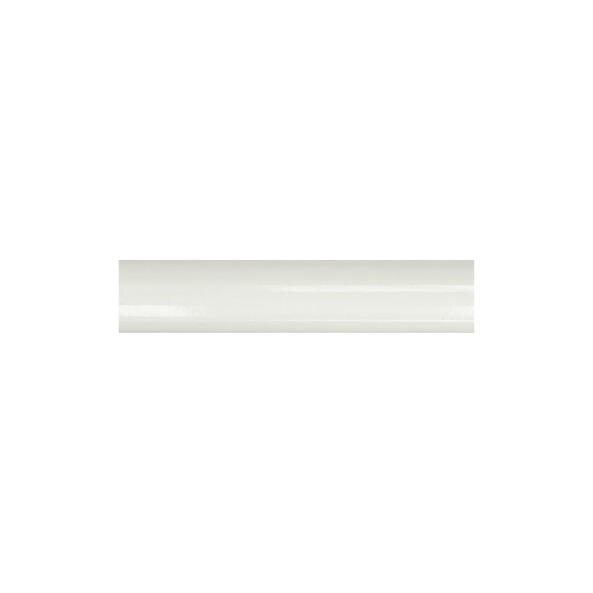 ST ceiling rod, length 750 mm, painted white.