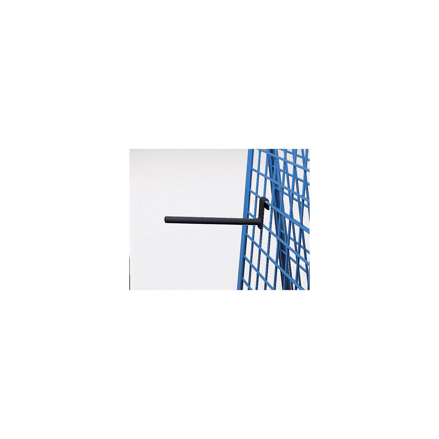 Support element, solid spike carrier bracket, length 300 mm, charcoal.