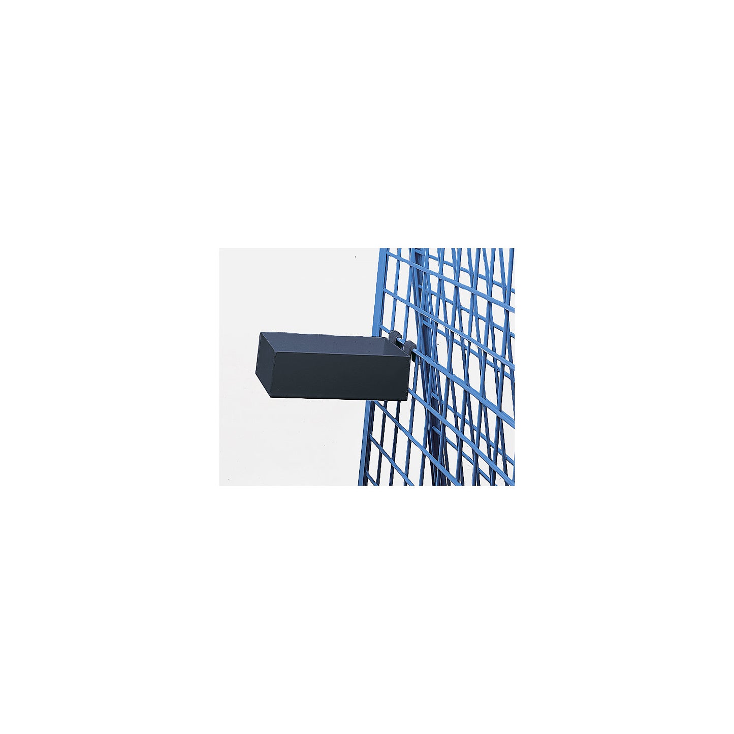 Material bin, max. load 25 kg, LxWxH 150 x 250 x 80 mm, charcoal.