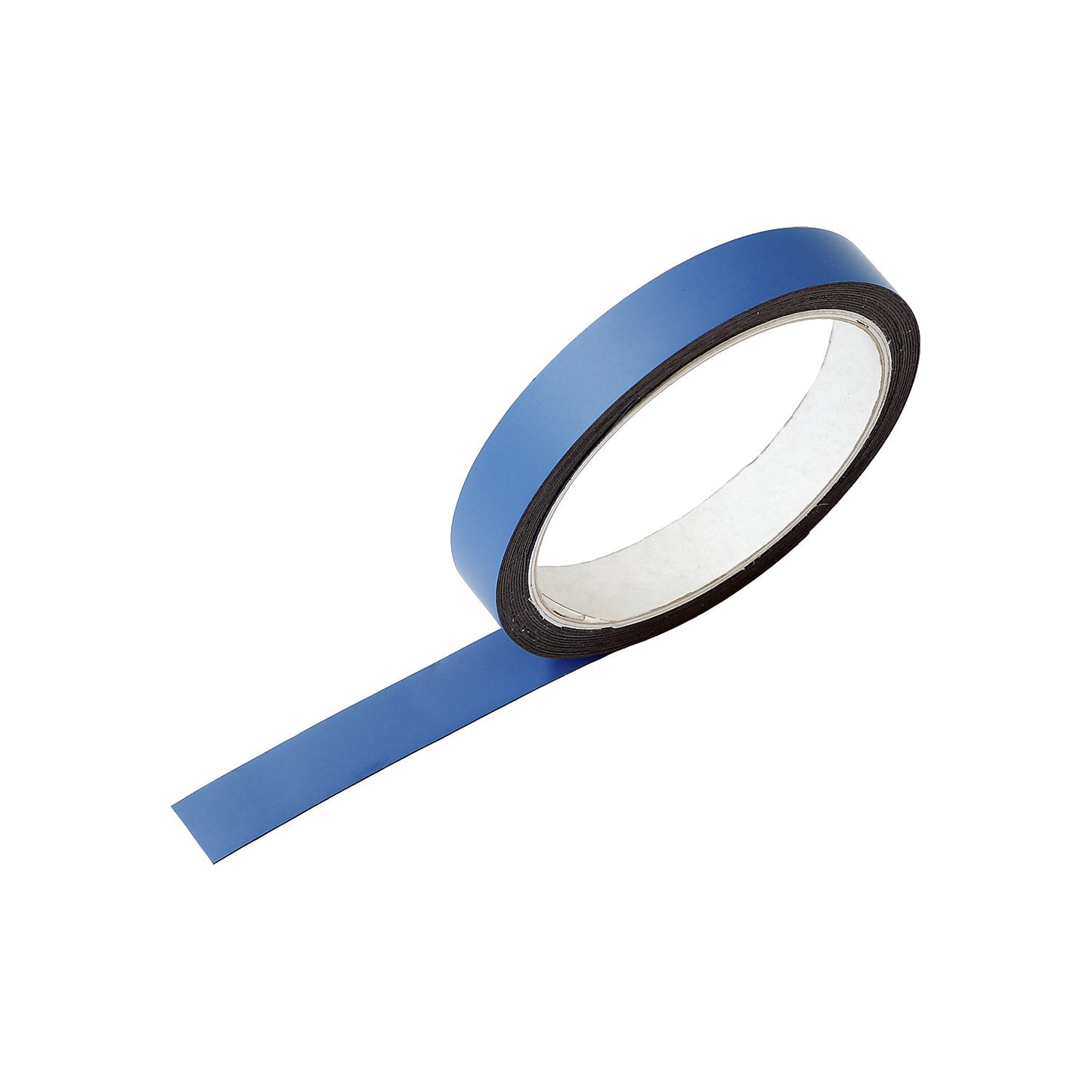 Magnetic strip, LxW 5000 x 15 mm, 1 roll, blue.