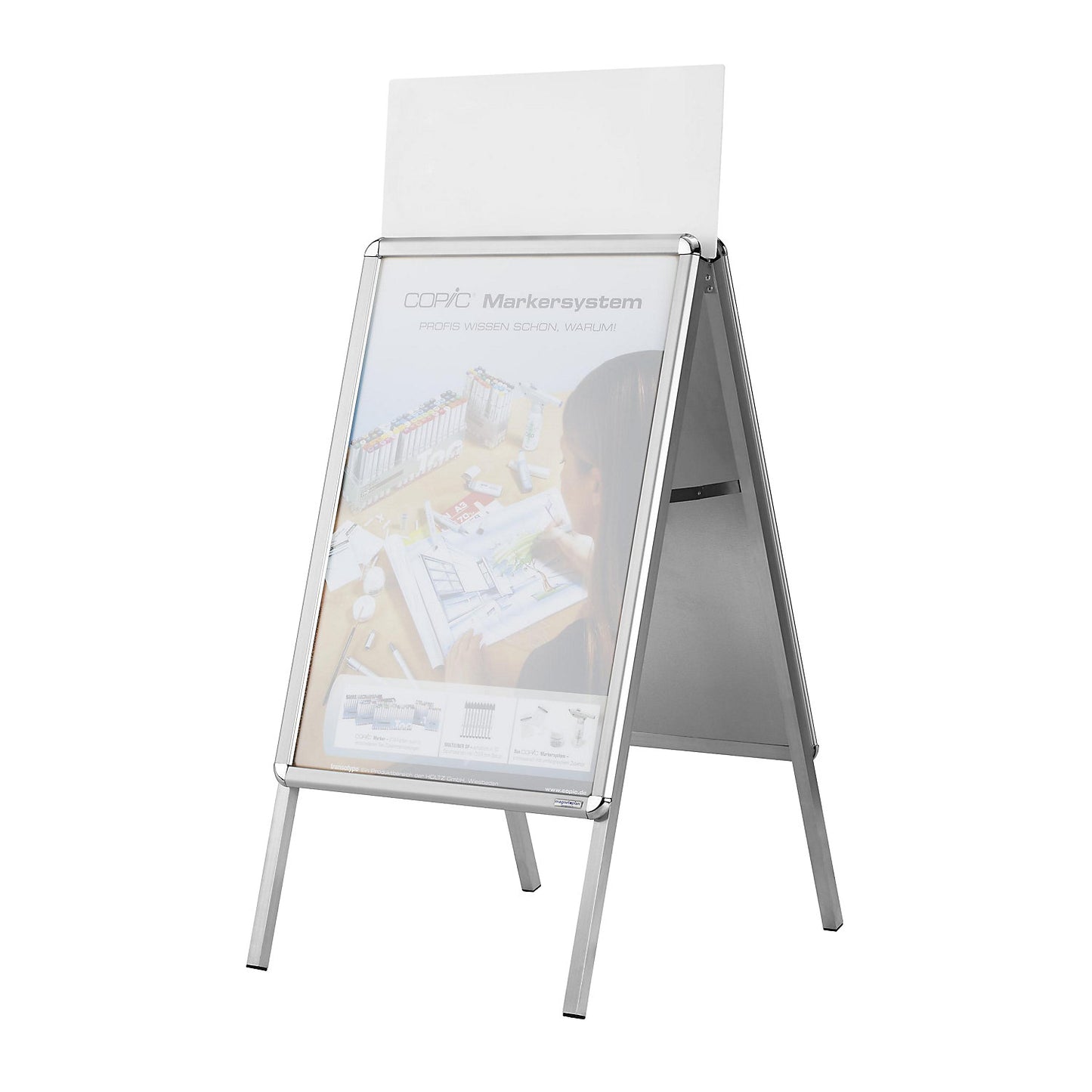 Display stand, type SP, aluminium, A0.