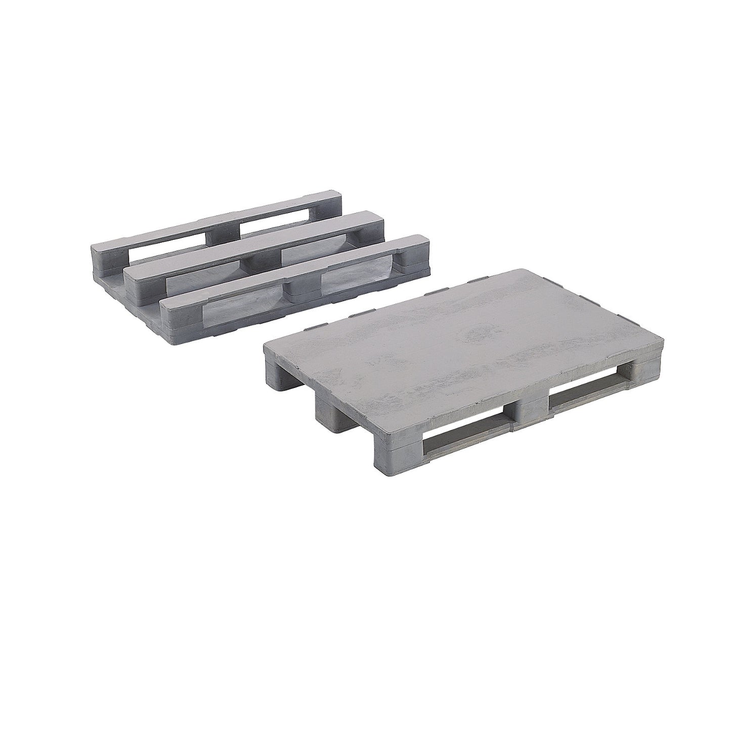 Multi-purpose plastic pallet, with steel insert, LxWxH 1200 x 1000 x 150 mm, 1+ items.