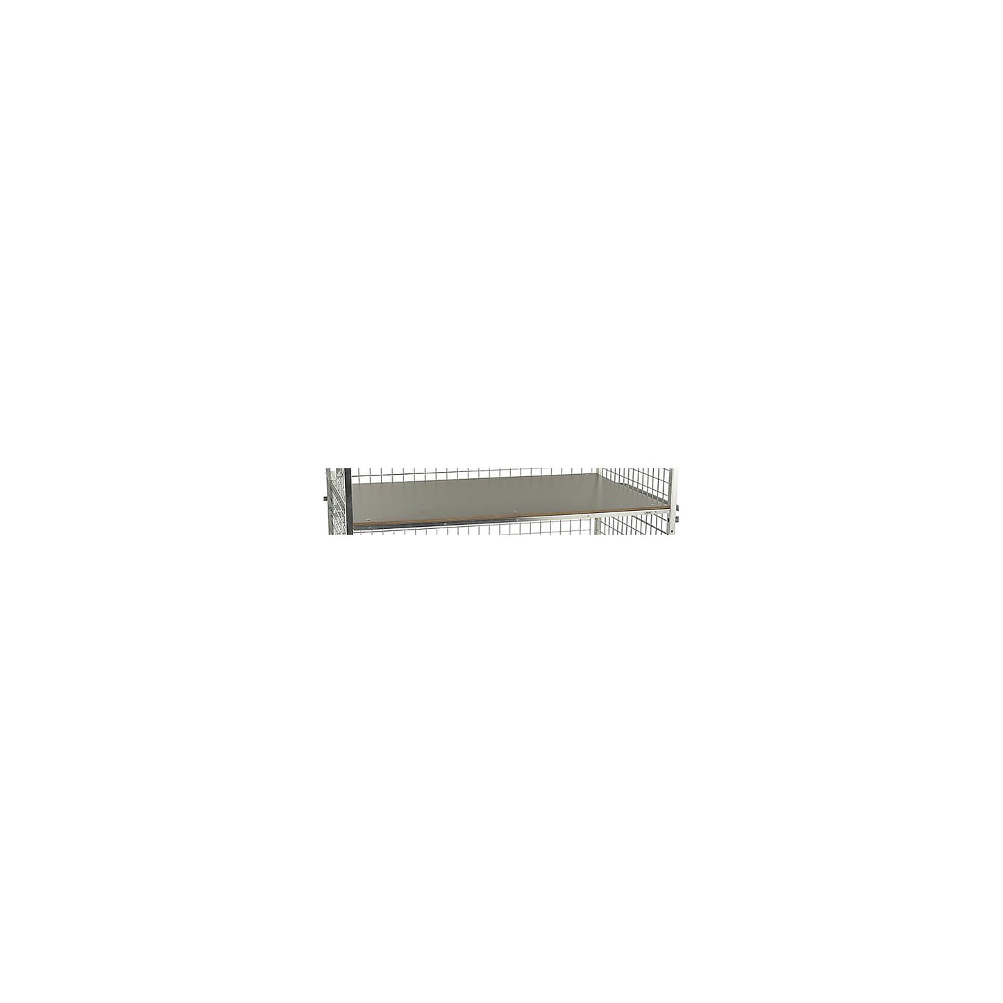 Wooden shelf, max. load 150 kg, material thickness 10 mm.