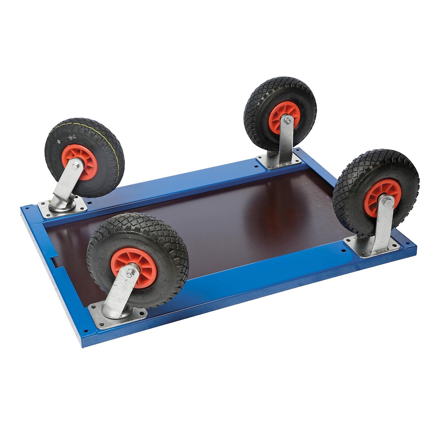 Wheel set, wheel Ø 260 mm, 2 fixed castors and 2 swivel castors, extra cost.
