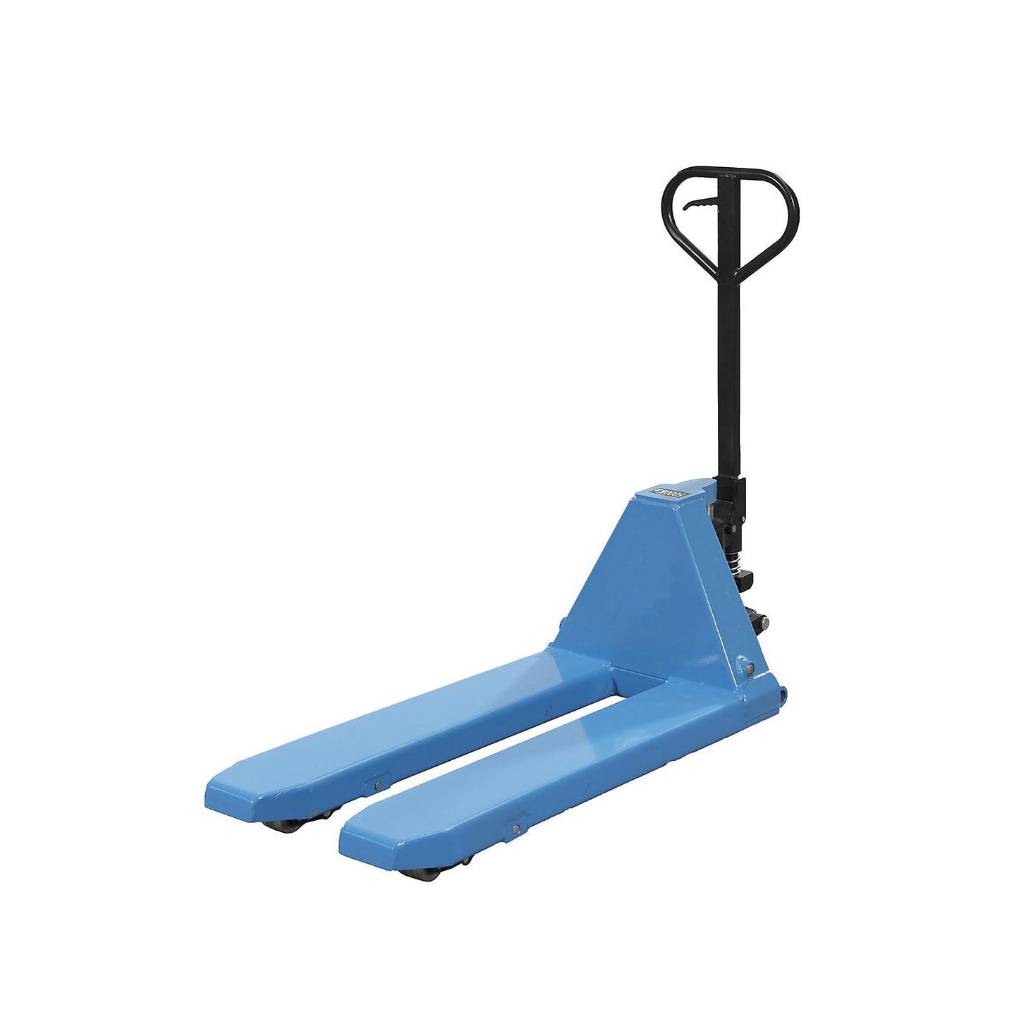 Heavy duty pallet truck, max. load 5000 kg, solid, reinforced.