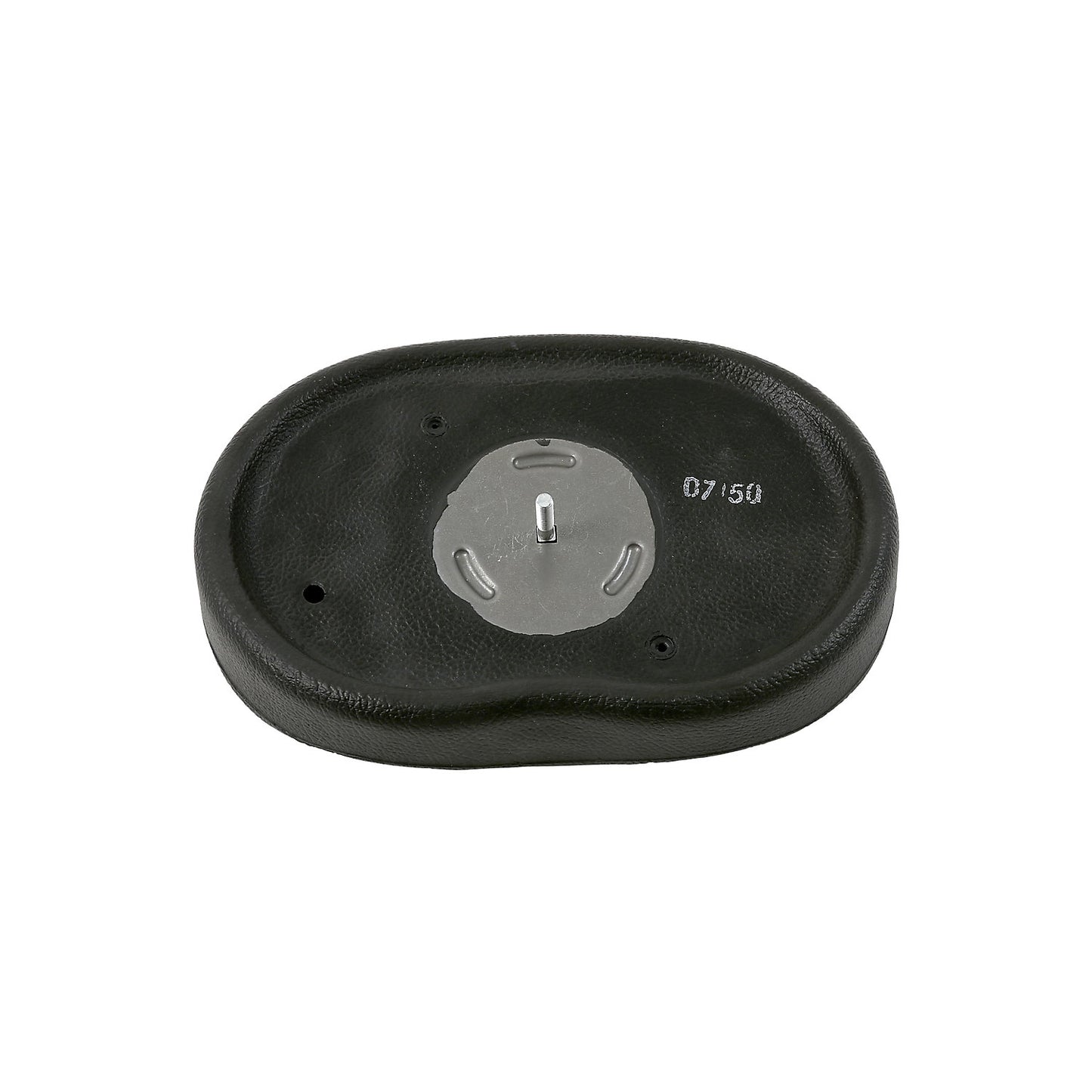 Seat for anti-fatigue stool, no mechanism, black.