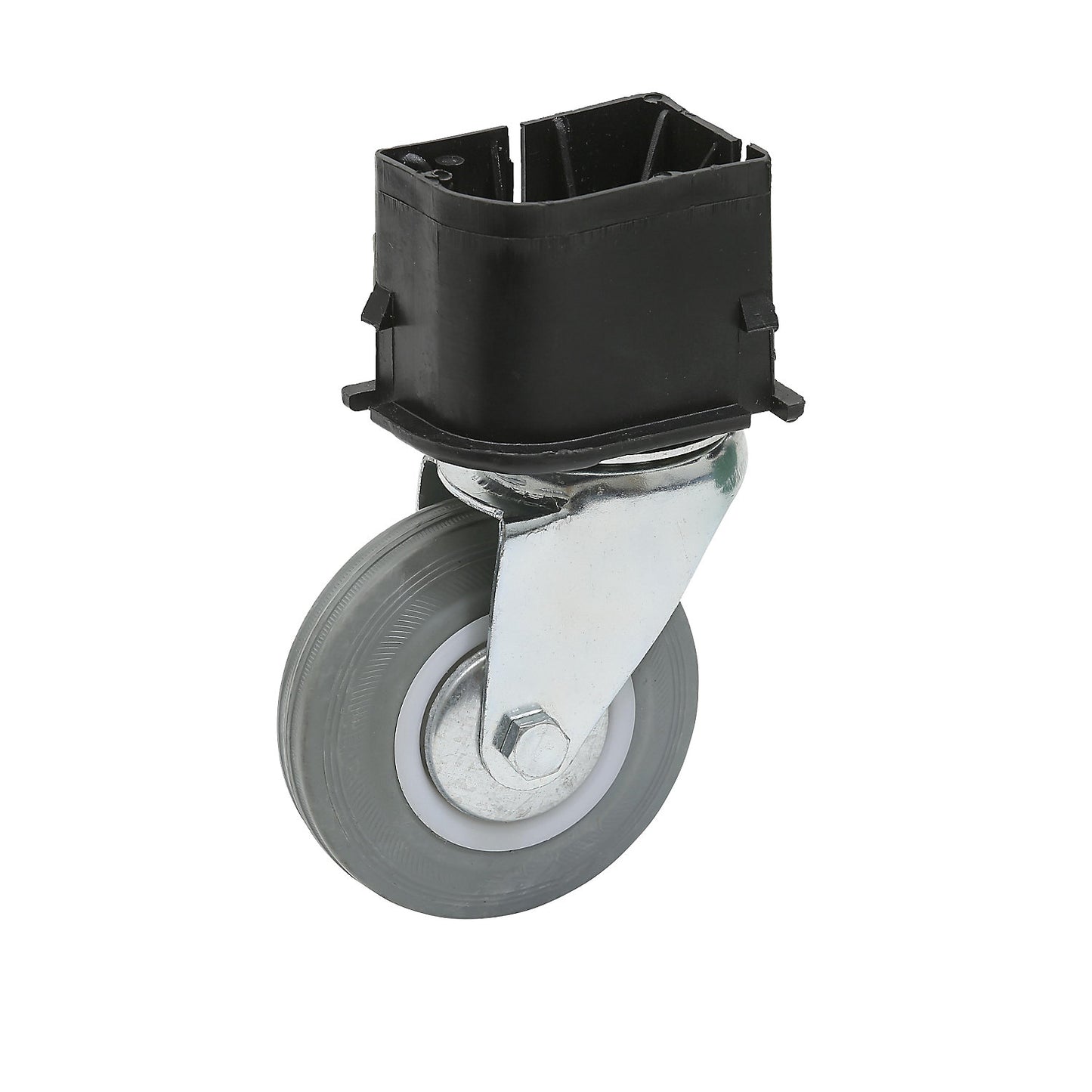 Castor for inserting, Ø 125 mm, for right side.