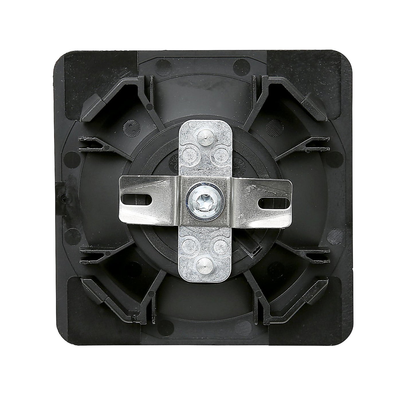 Lock for universal cupboard, plastic / steel incl. 2 keys, black / silver.