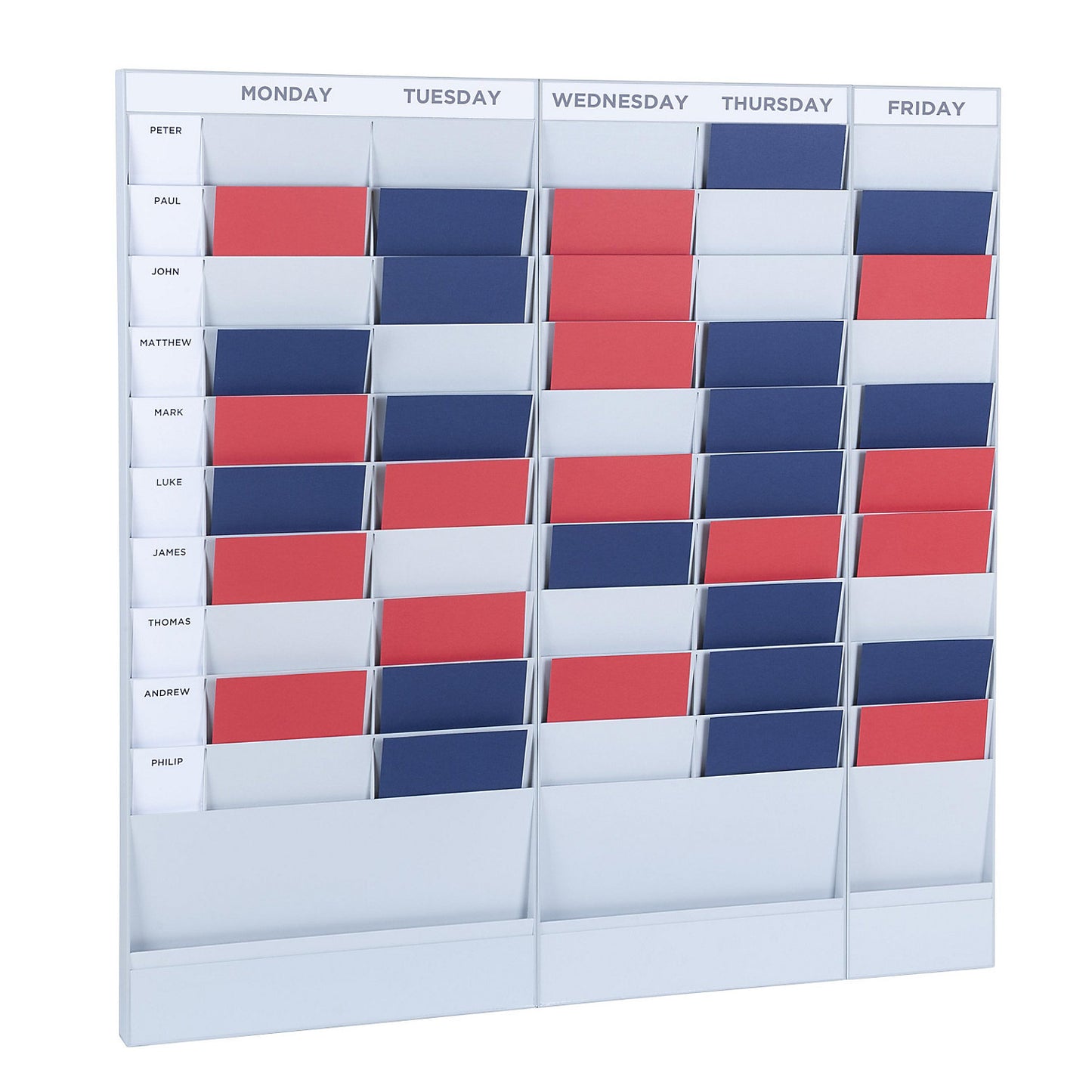 Planning board, for A4 format, base element.
