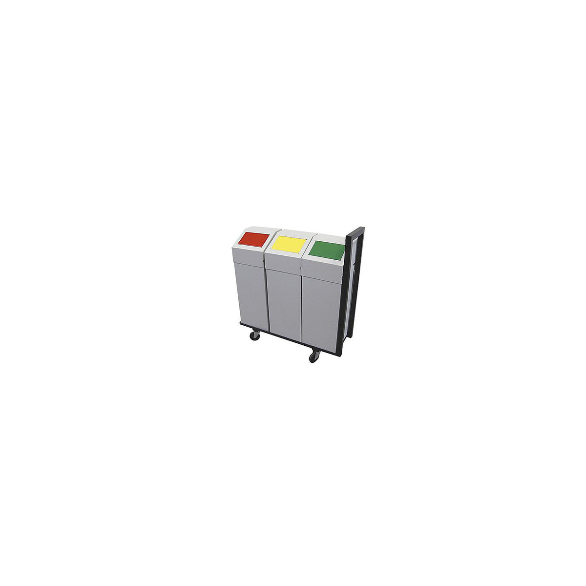 Dolly, for waste separation station, HxWxD 1000 x 950 x 320 mm.
