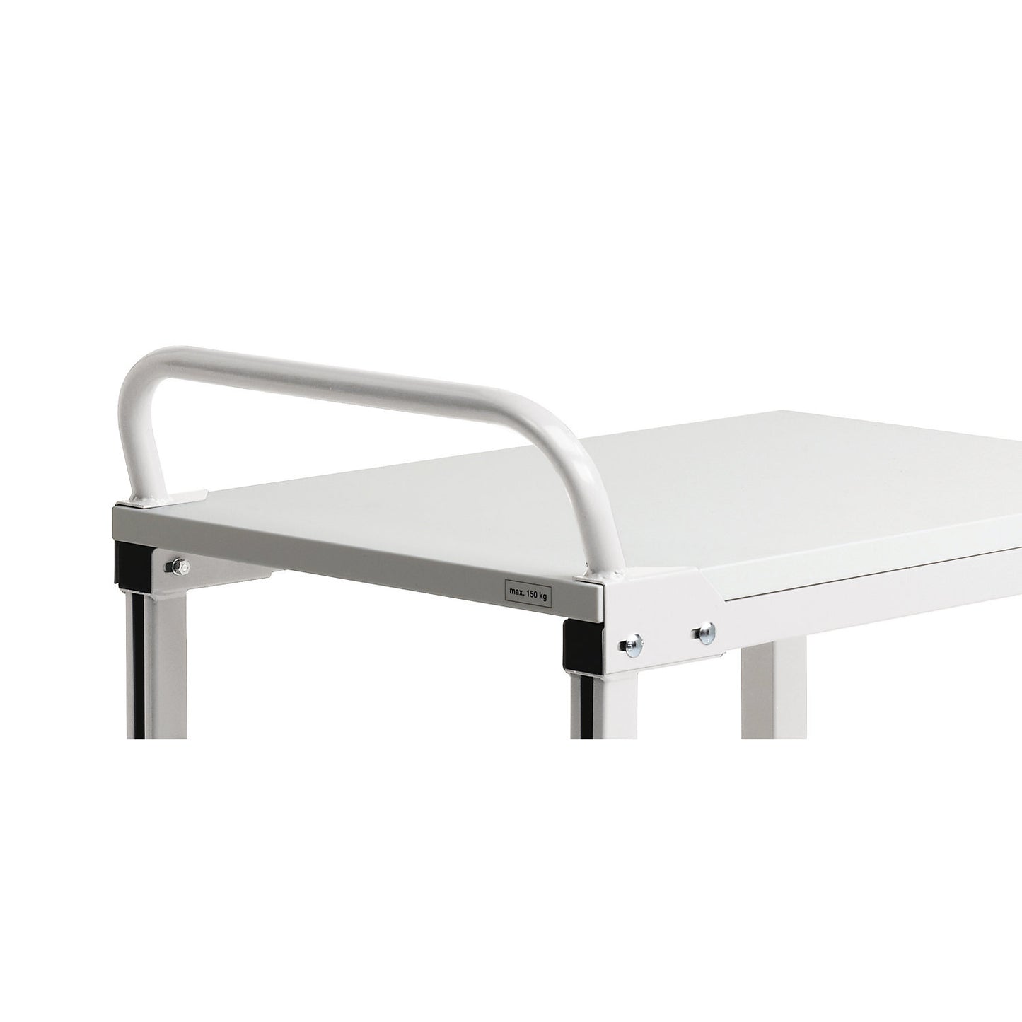 Handle, for table trolley, with depth 700 mm.