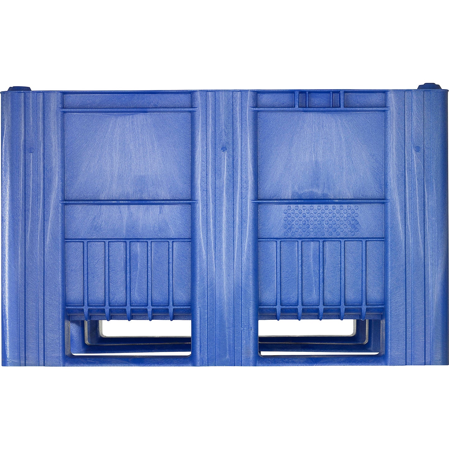 Pallet box, capacity 670 l, blue.