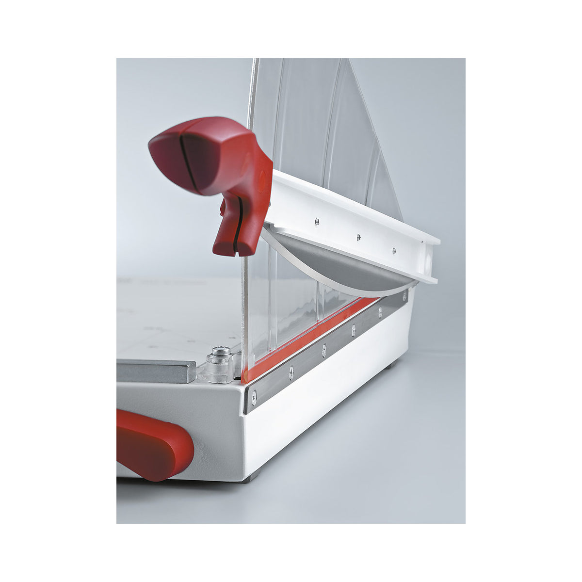 Guillotine, cutting length 350 mm, automatic clamping, with EASY-LIFT, cutting capacity 25 sheets, without base frame.