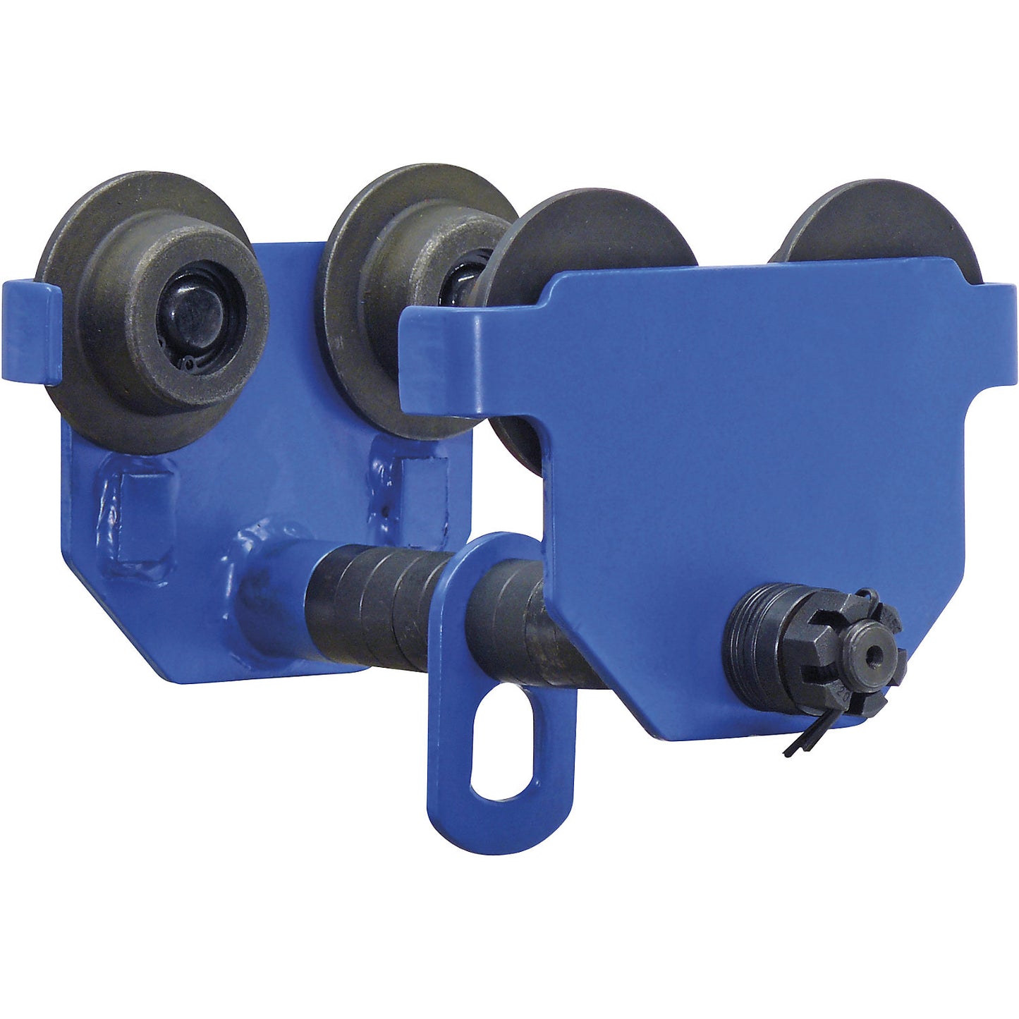 Manual beam trolley, adjustment width max. 203 mm, max. load 1000 kg.