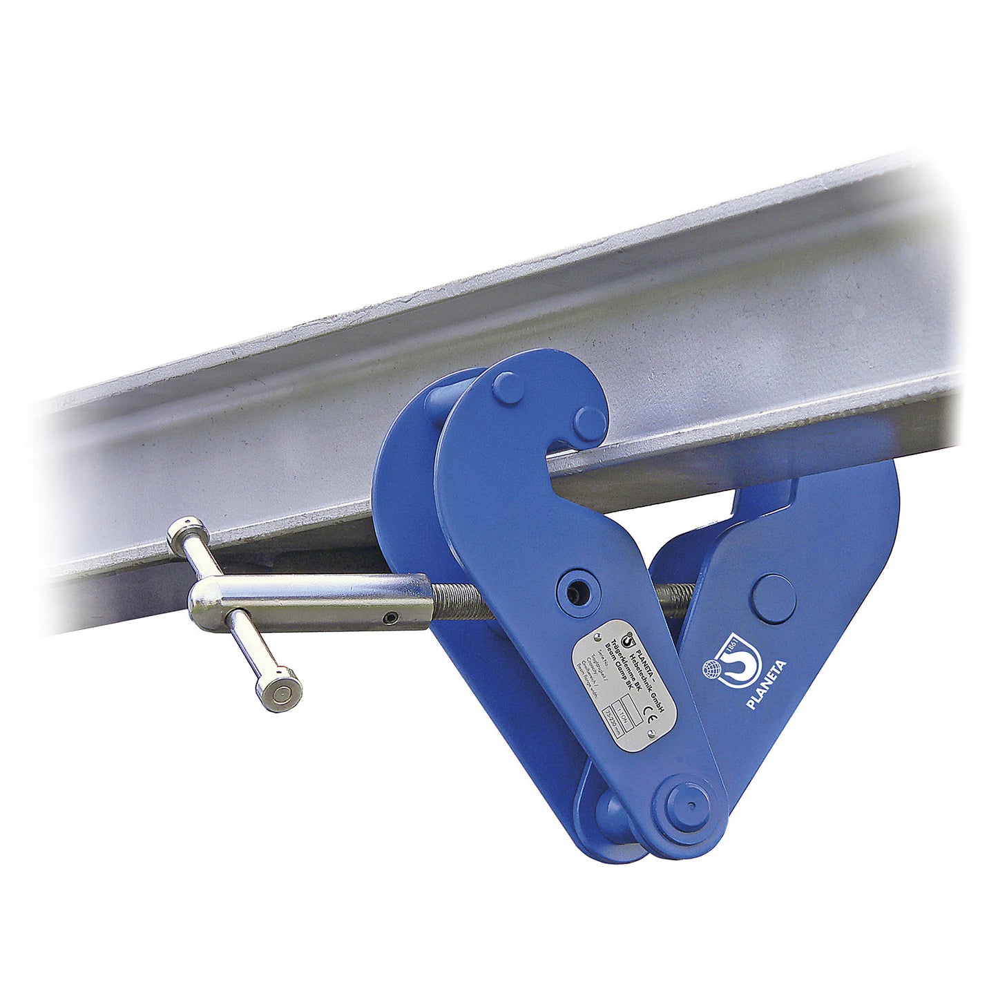 Girder clamp, clamping range 80 - 320 mm, max. load 3000 kg.