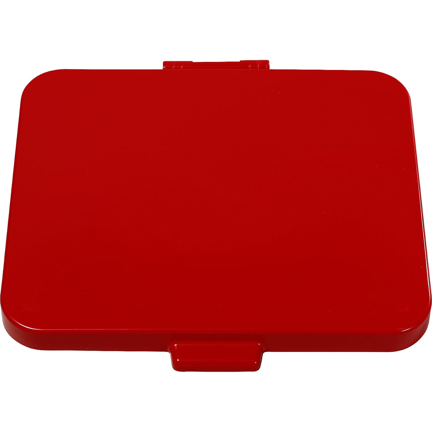Lid, suitable for waste collectors, red.