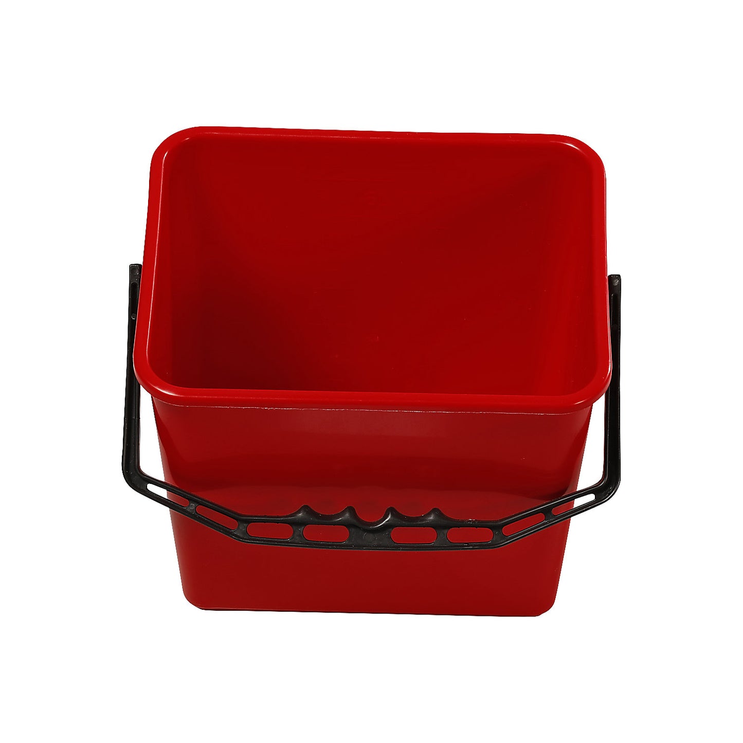 Bucket, capacity 6 litres, red.
