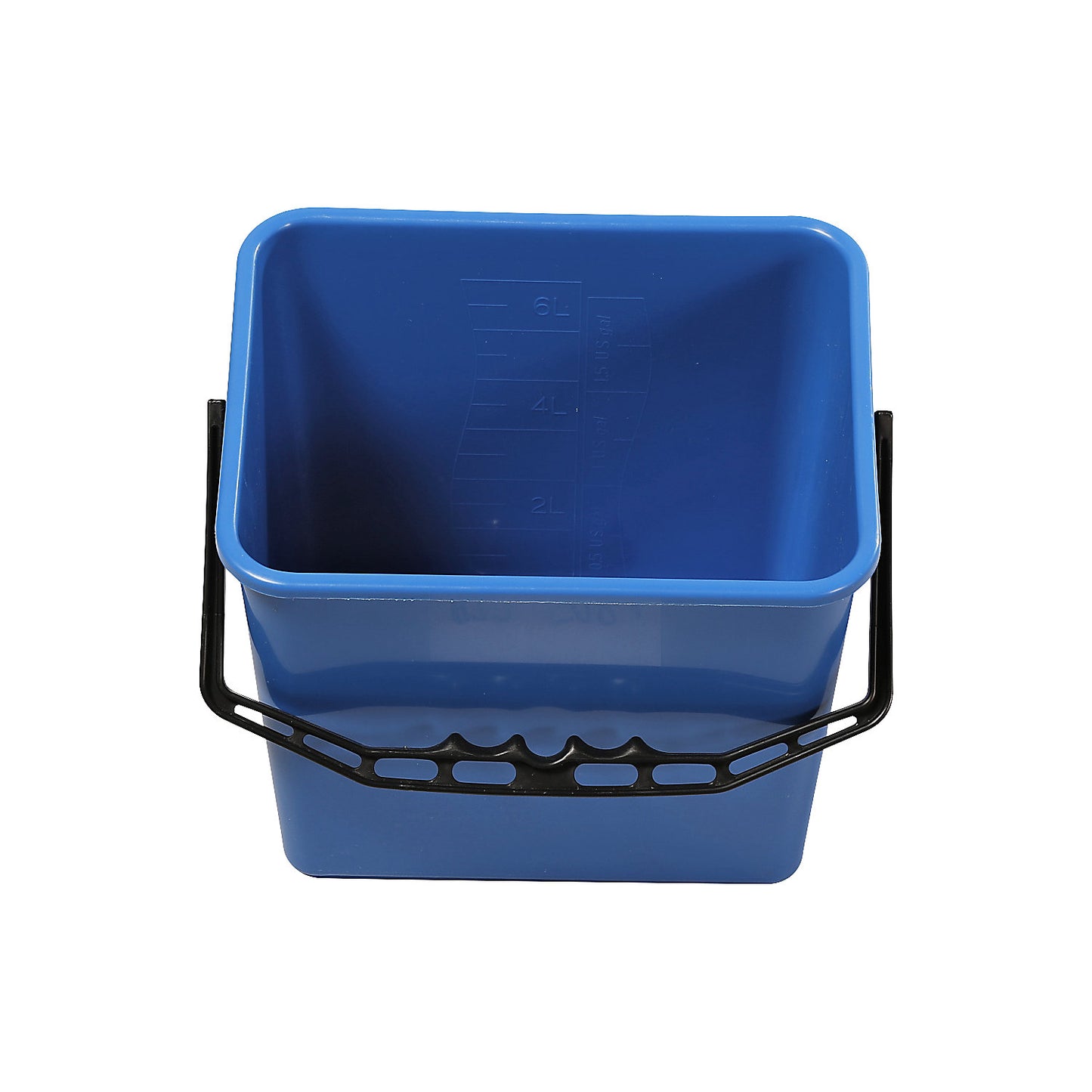 Bucket, capacity 6 litres, blue.