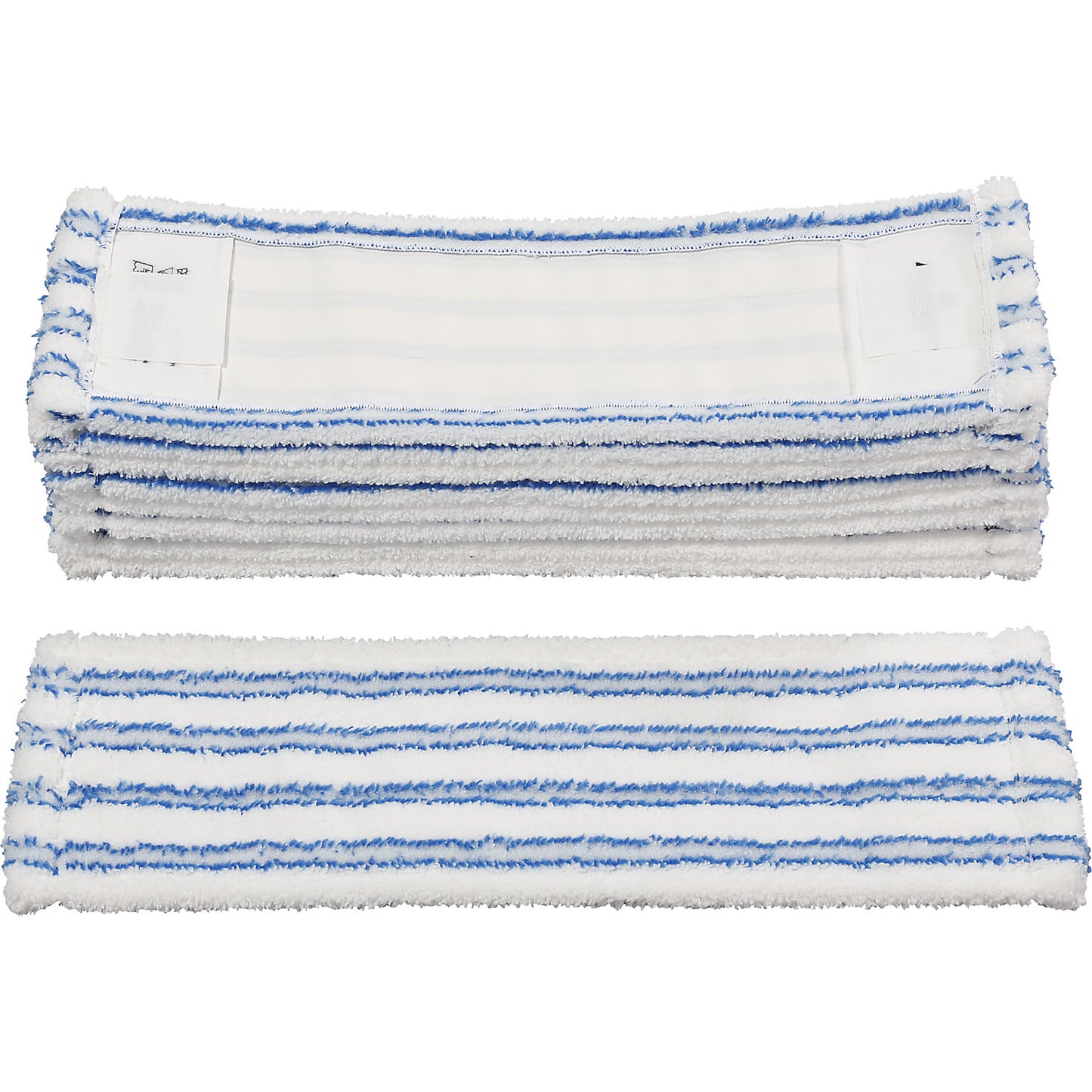 Microfibre mop, pack of 10, ENERGY with pockets/flaps, width 500 mm.