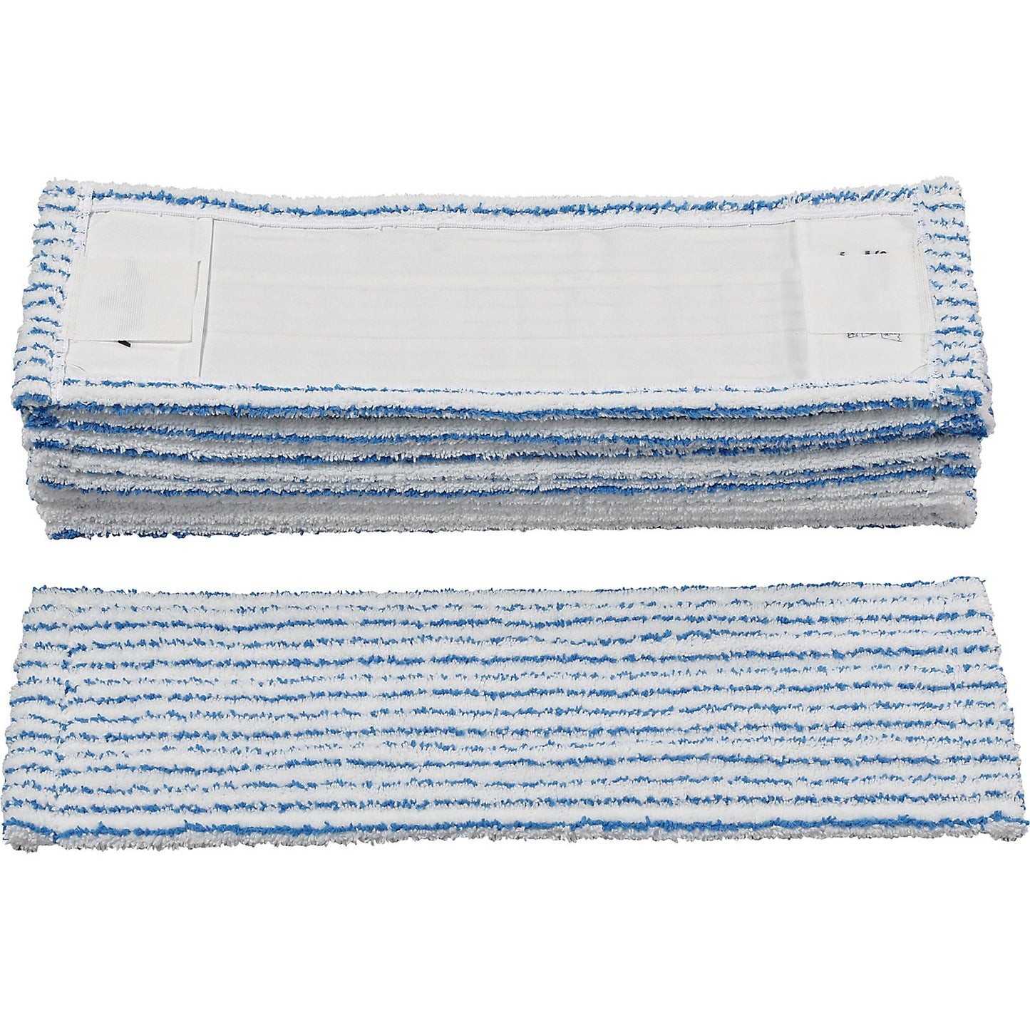 Microfibre mop, pack of 10, DUST KILLER with pockets/flaps, width 400 mm.