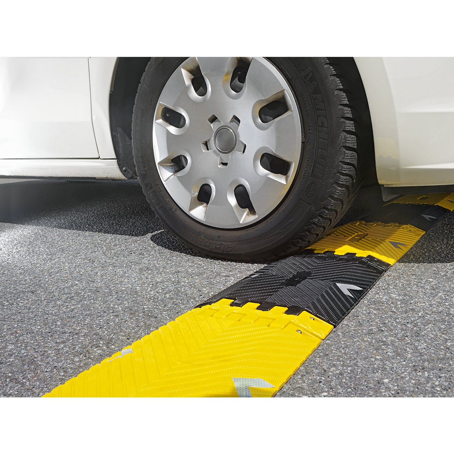 Speed ramp, portable, without non-slip coating, LxW 3000 x 250 mm.