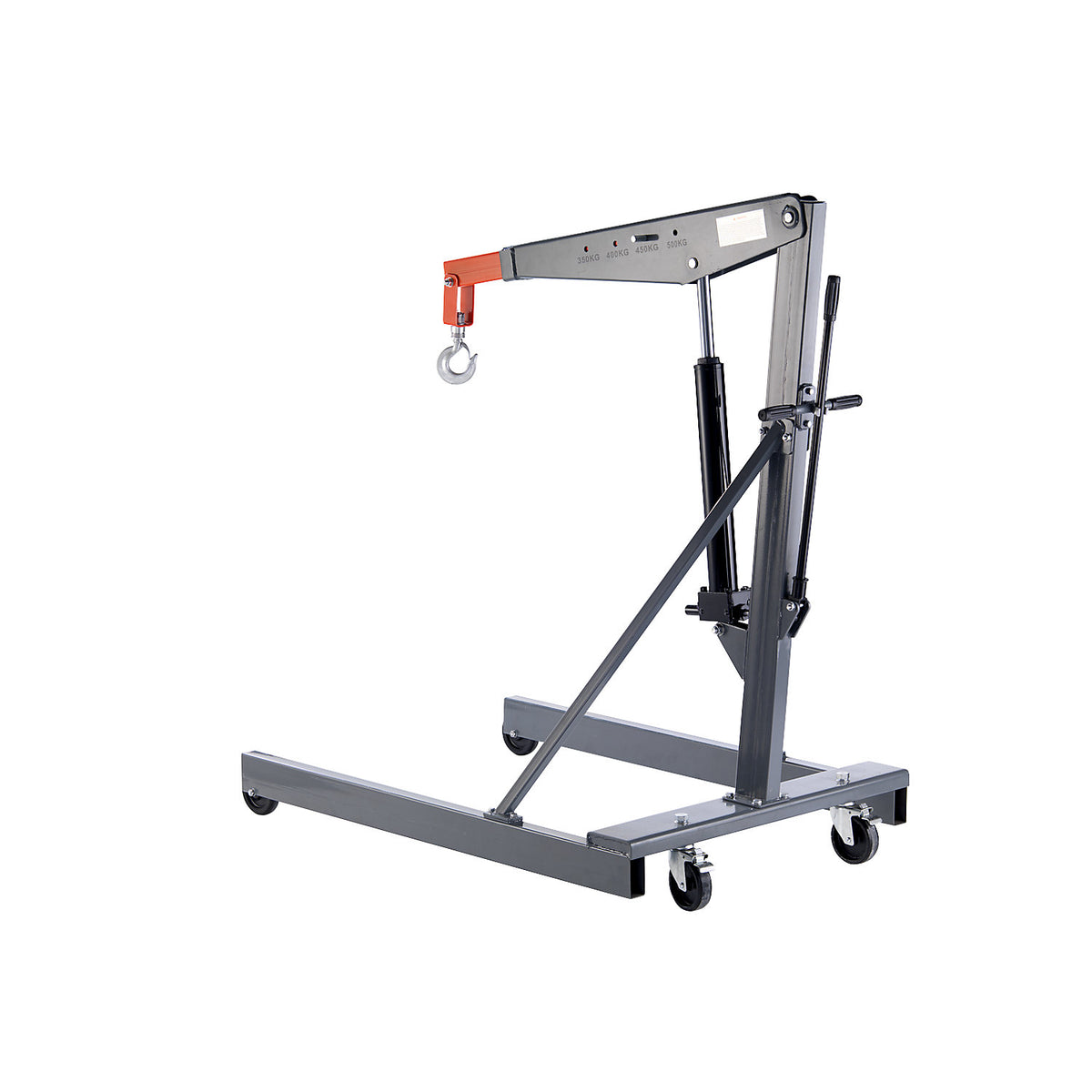 GREY workshop crane, parallel chassis, max. load 1000 kg.