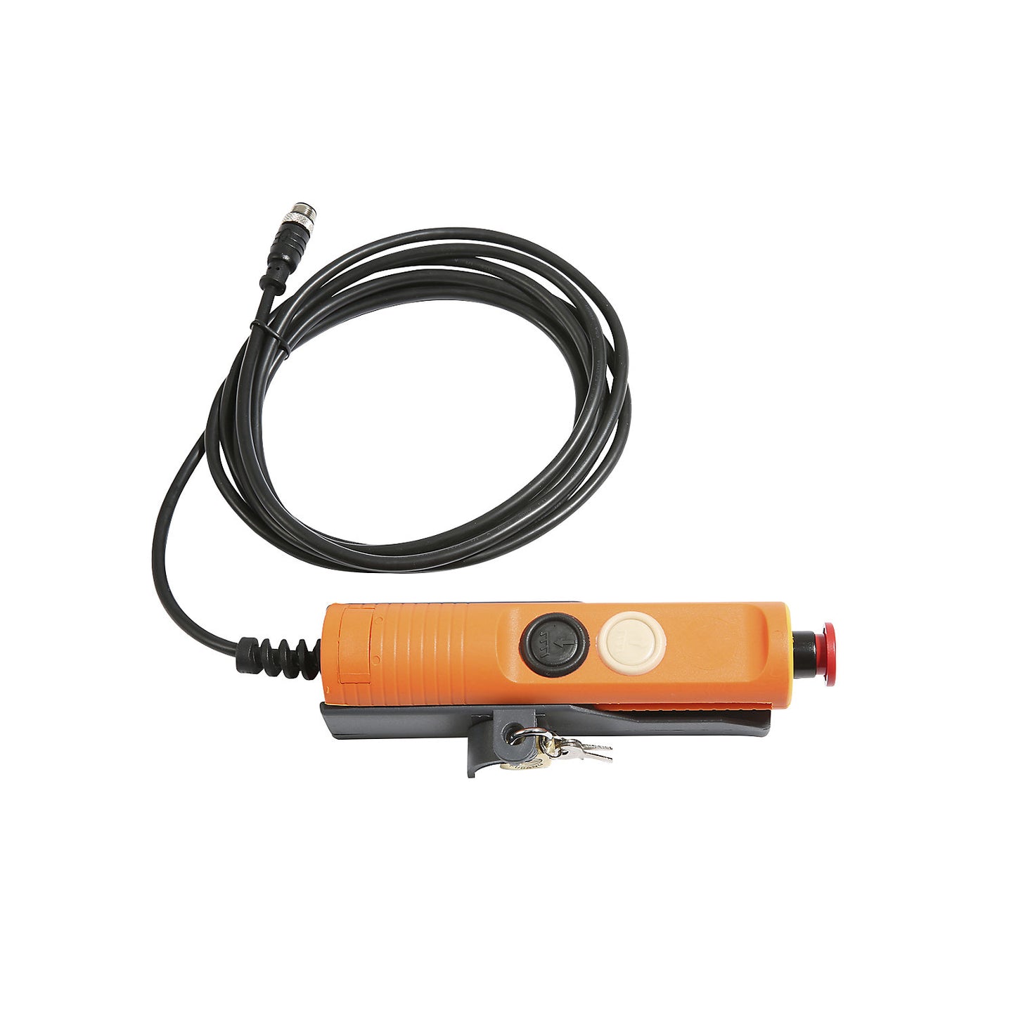 Manual control unit, with 2 control buttons, for lifting table.