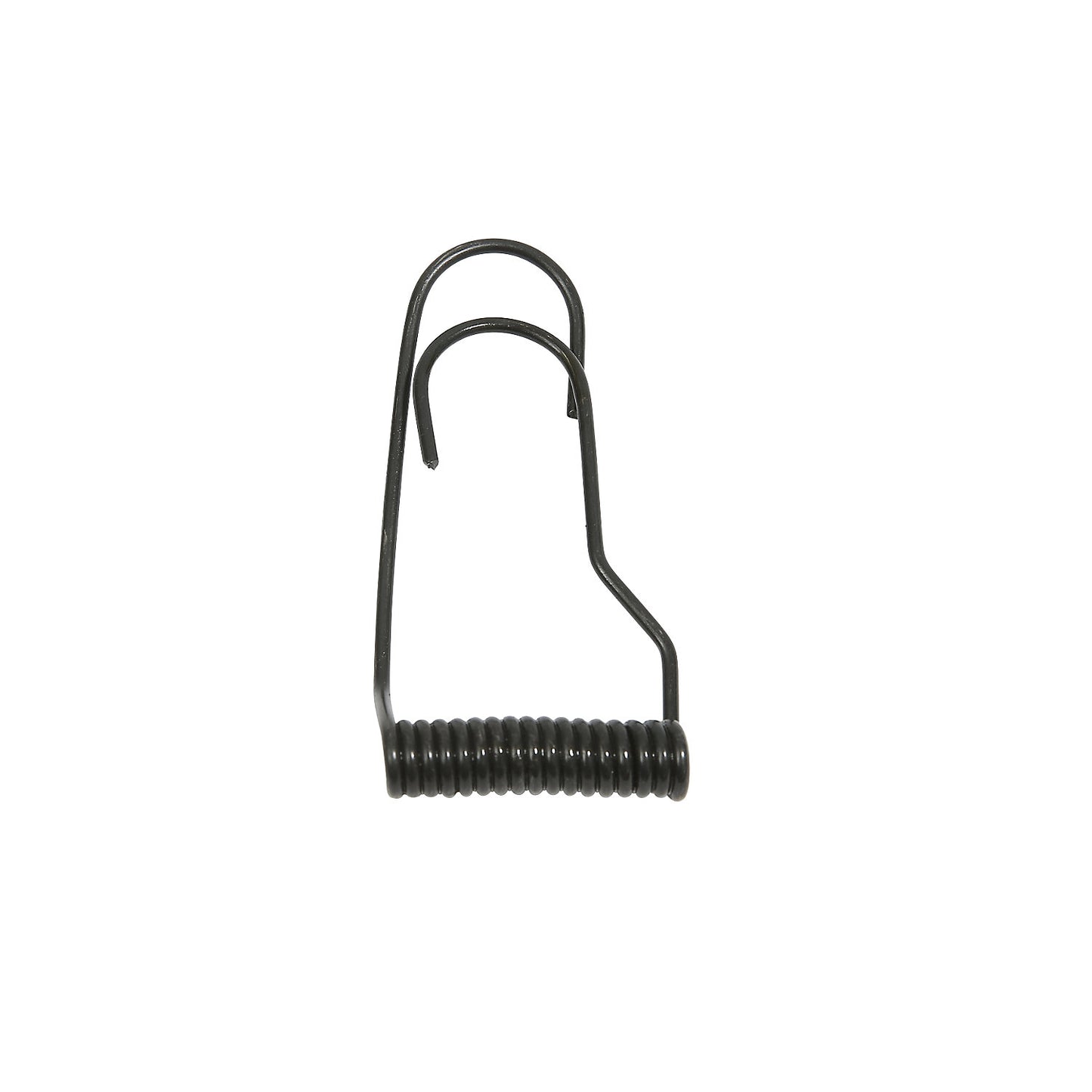 Spring for access flap, for recyclable waste collectors, silver.