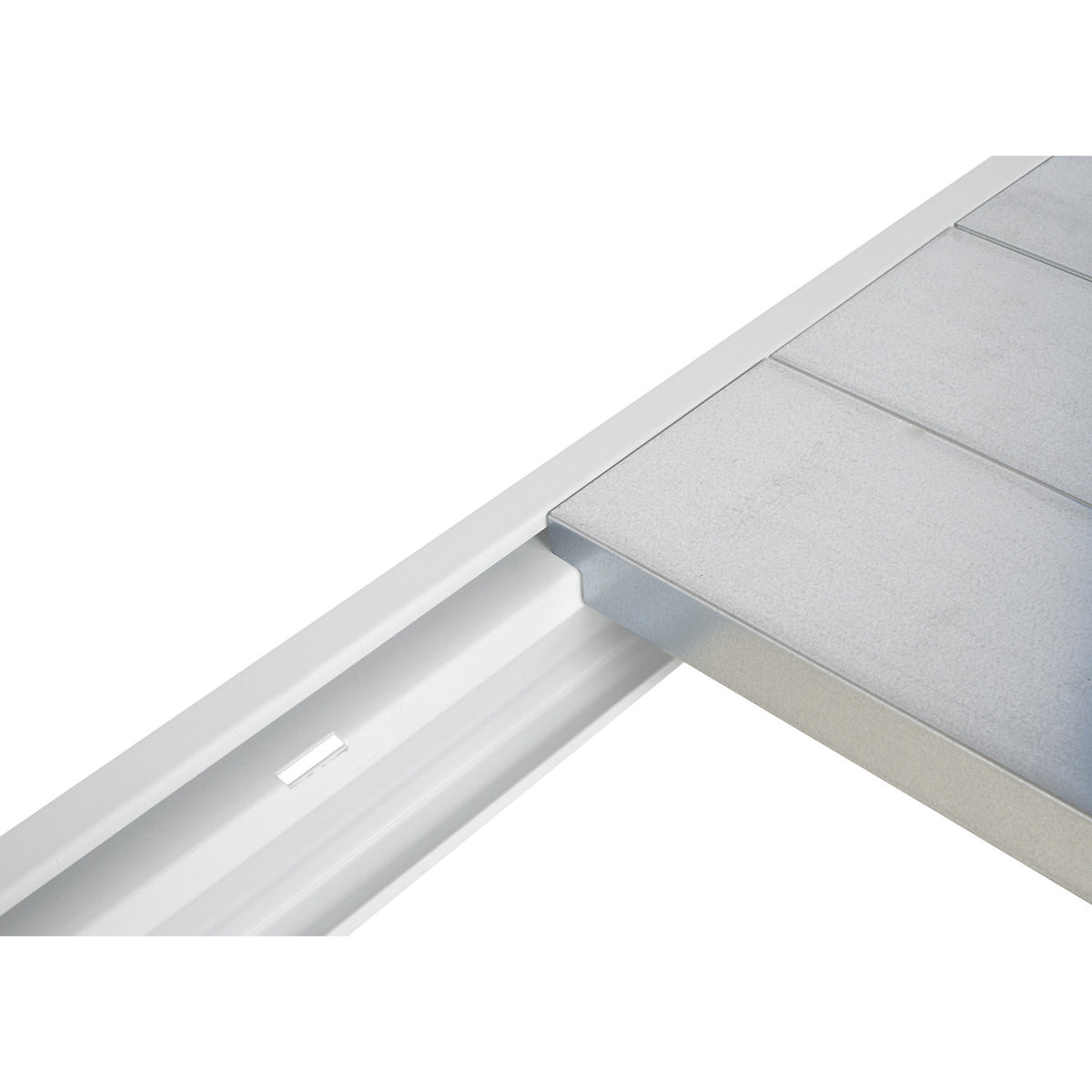 Shelf level incl. support beams, steel panel, pack of 2, WxD 2700 x 1000 mm.