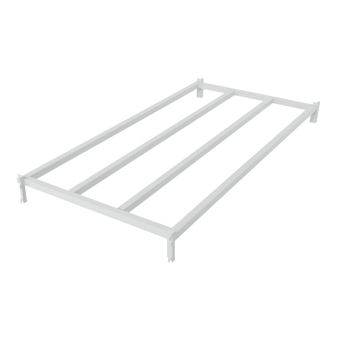 Shelf, made of tubular steel, pack of 2, WxD 1000 x 500 mm.