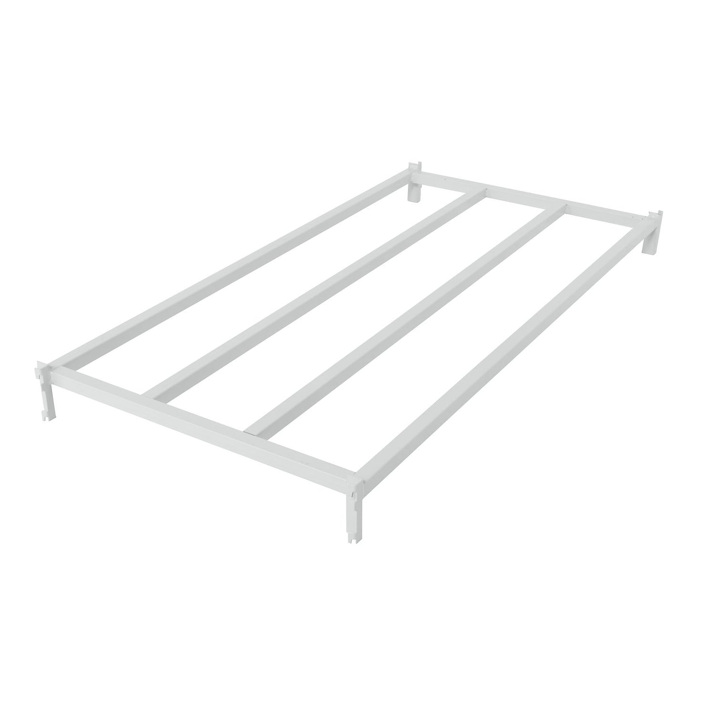 Shelf, made of tubular steel, pack of 2, WxD 1000 x 600 mm.