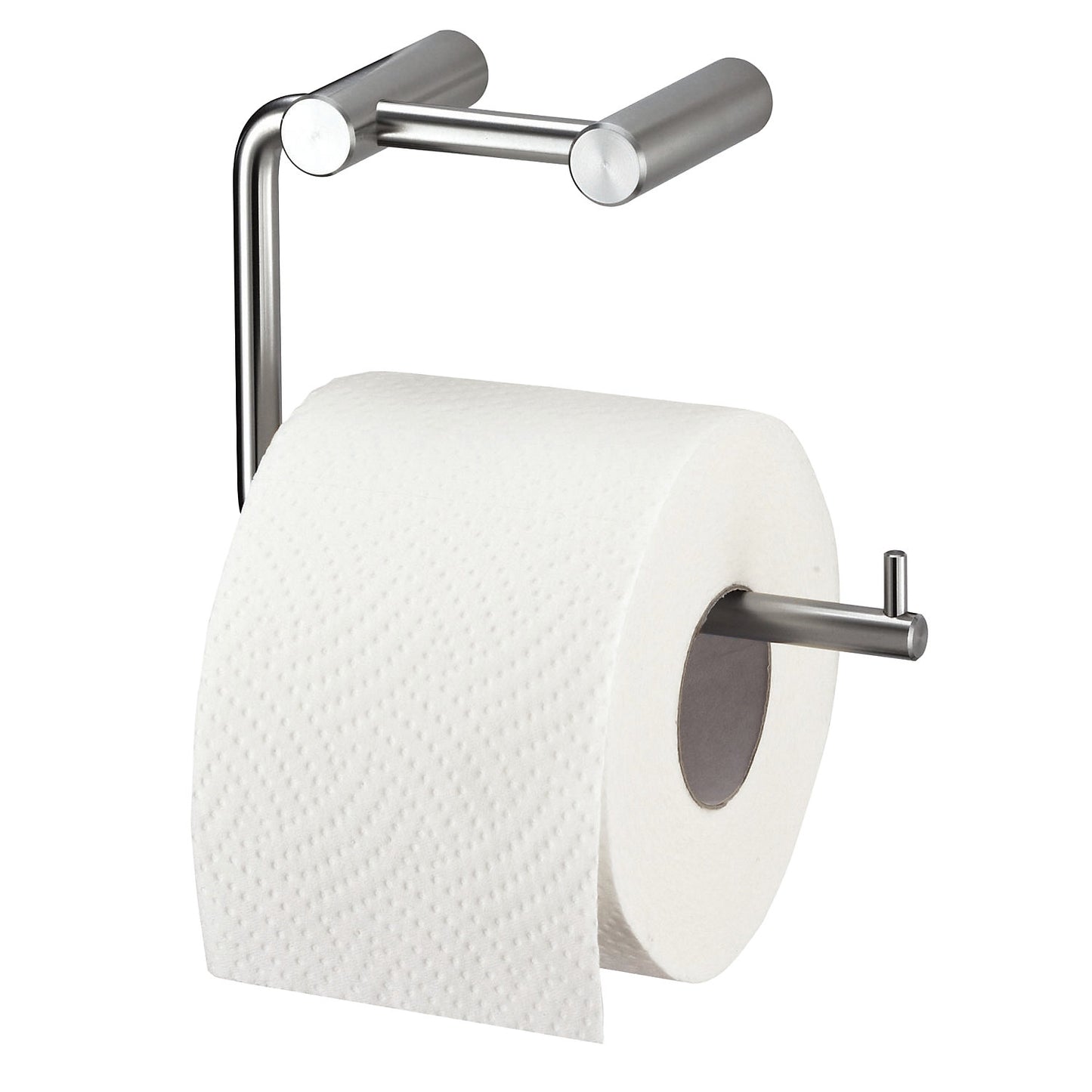 Toilet paper holder, swivelling, for 1 roll.
